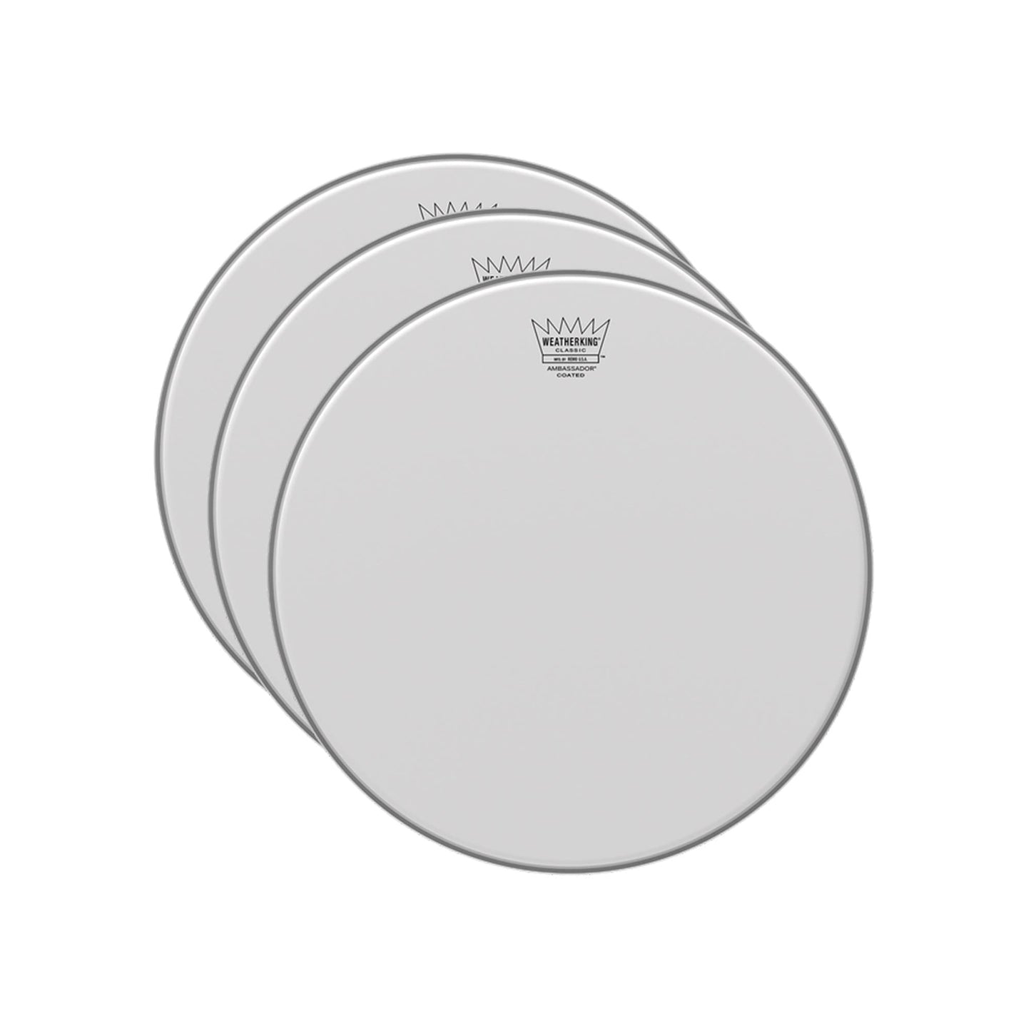 Remo 14" Ambassador Classic Coated Drumhead (3 Pack) Drums and Percussion / Parts and Accessories / Heads