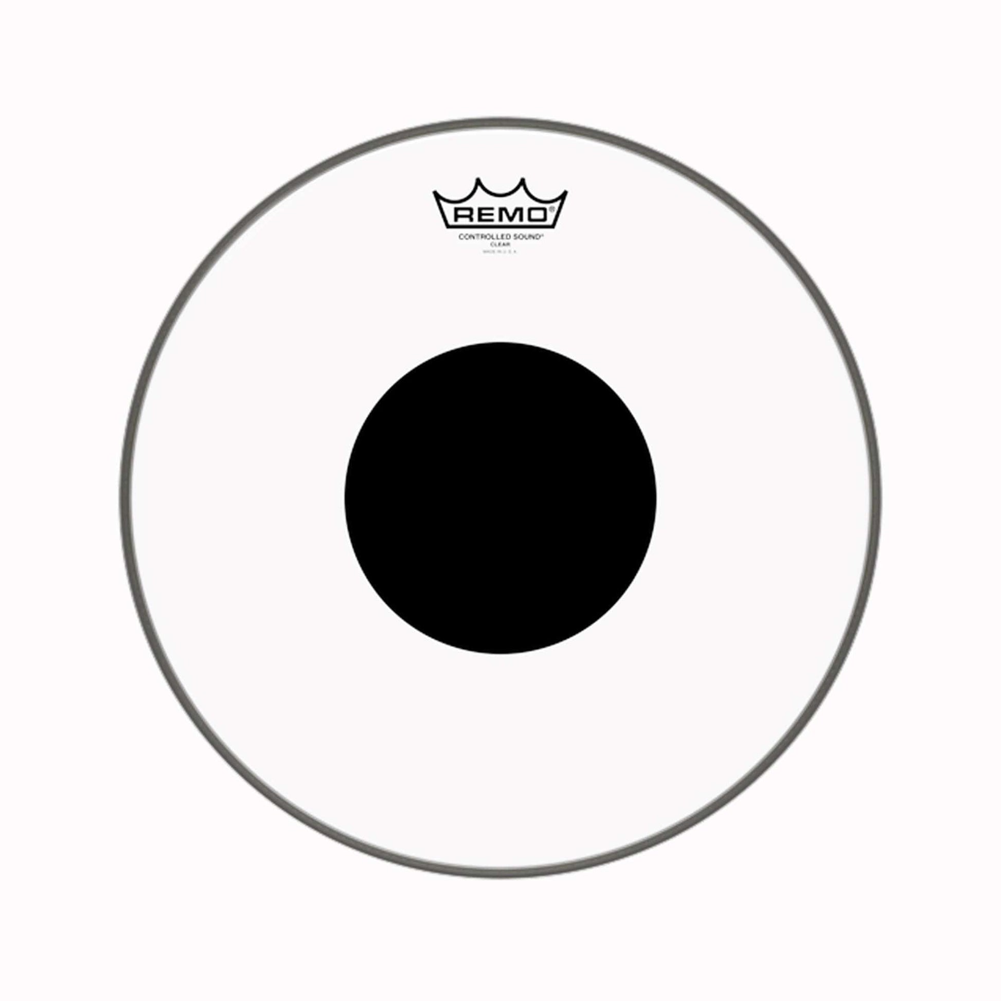 Remo 14" Controlled Sound Clear Drumhead w/Top Black Dot Drums and Percussion / Parts and Accessories / Heads
