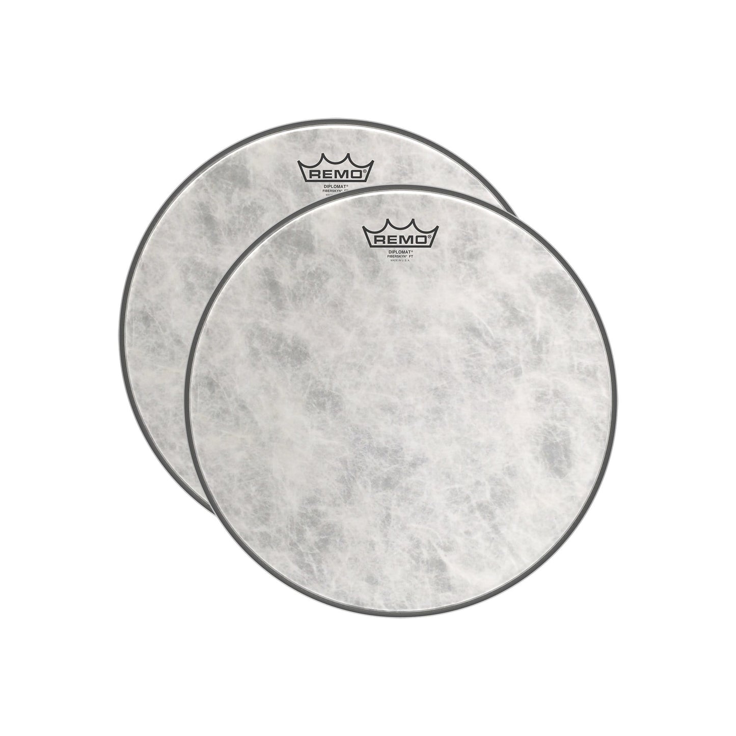 Remo 14" Diplomat Fiberskyn Classic Drumhead (2 Pack Bundle) Drums and Percussion / Parts and Accessories / Heads