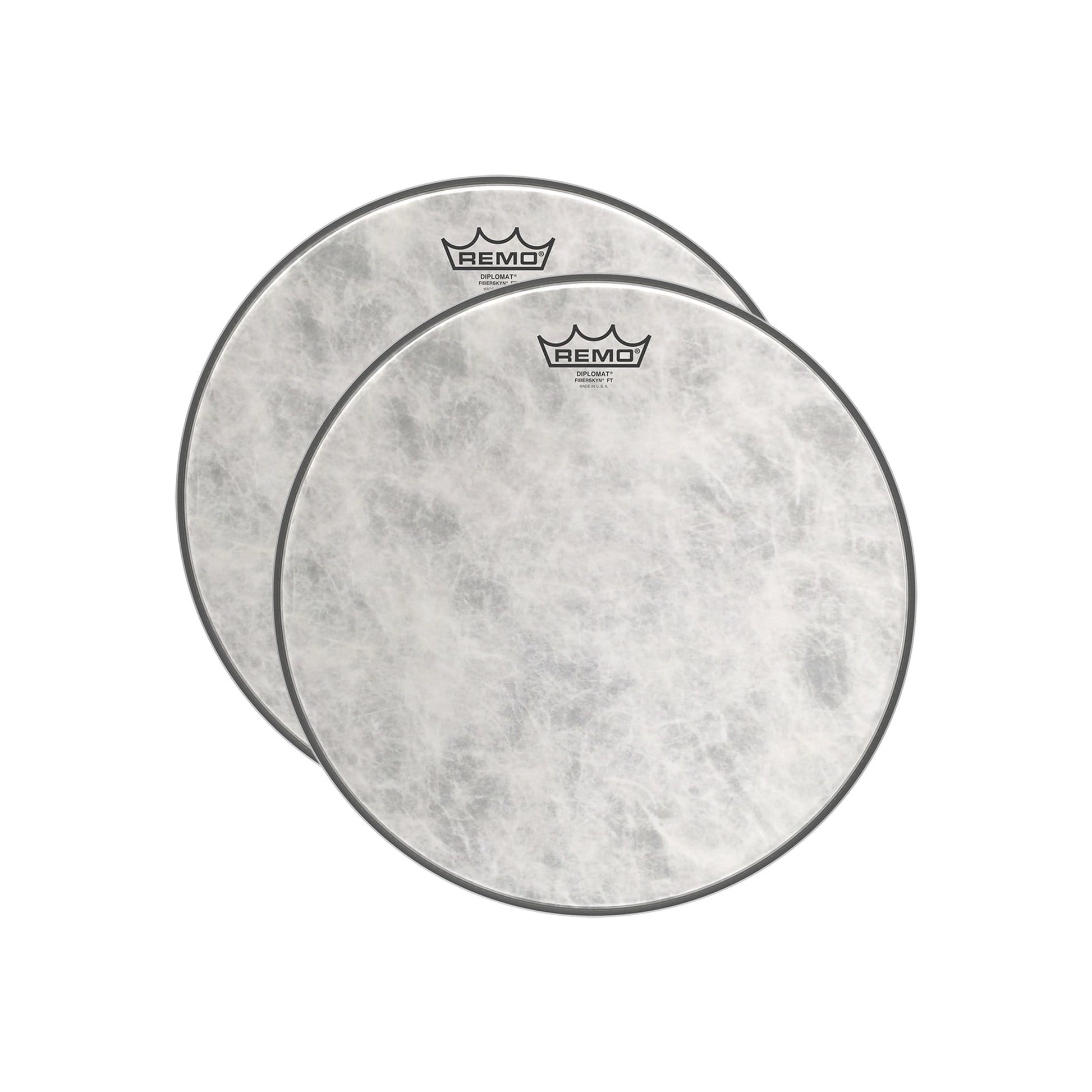 Remo 14" Diplomat Fiberskyn Classic Drumhead (2 Pack Bundle) Drums and Percussion / Parts and Accessories / Heads