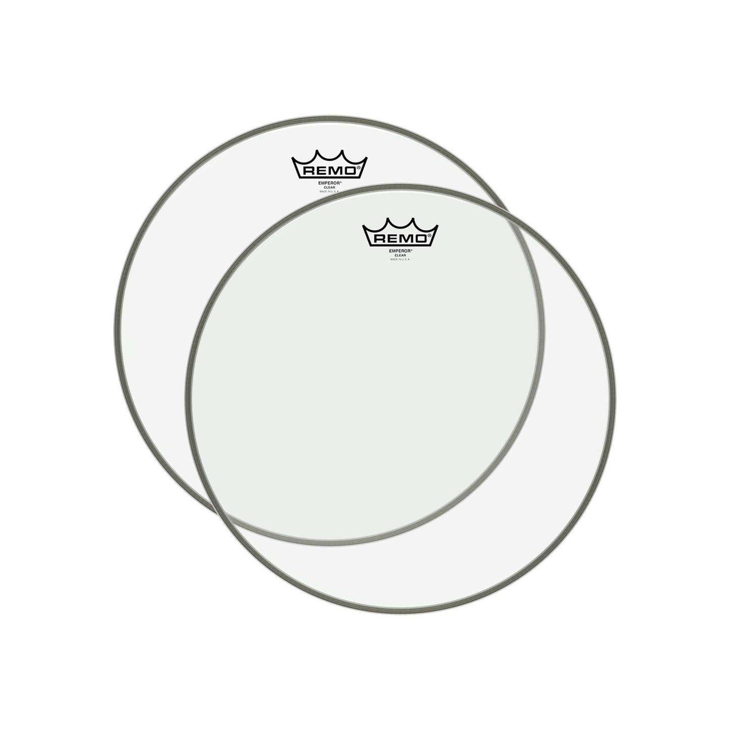 Remo 14" Emperor Clear Drumhead (2 Pack Bundle) Drums and Percussion / Parts and Accessories / Heads