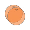Remo 14" Emperor Colortone Orange Drumhead (2 Pack Bundle) Drums and Percussion / Parts and Accessories / Heads