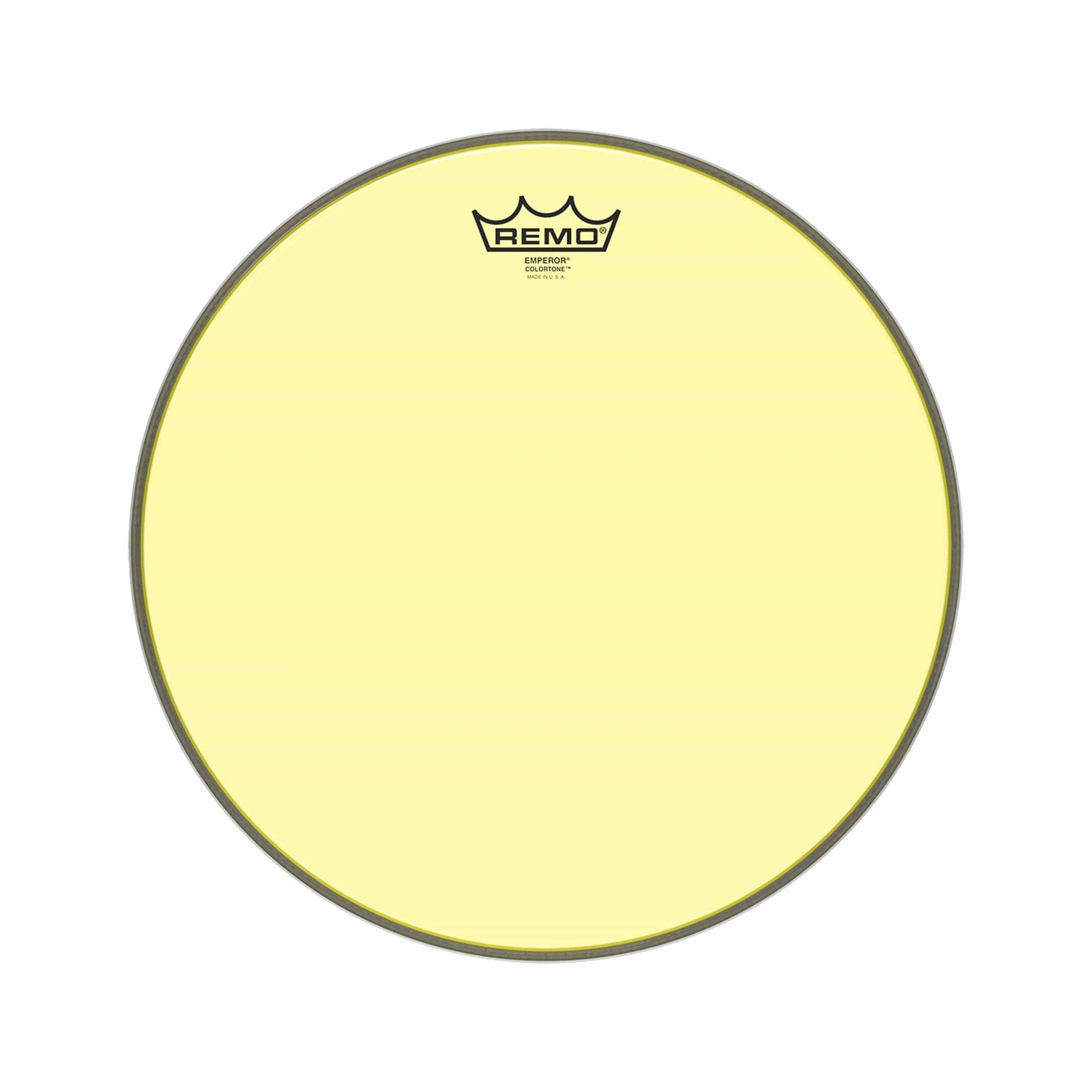 Remo 14" Emperor Colortone Yellow Drumhead Drums and Percussion / Parts and Accessories / Heads