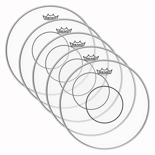Remo 14" Powerstroke 77 Clear Drumhead (5 Pack Bundle) Drums and Percussion / Parts and Accessories / Heads