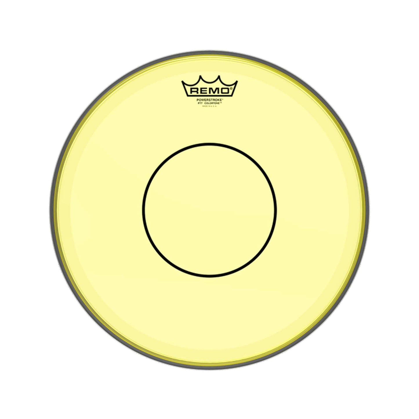 Remo 14" Powerstroke 77 Colortone Yellow Drumhead Drums and Percussion / Parts and Accessories / Heads