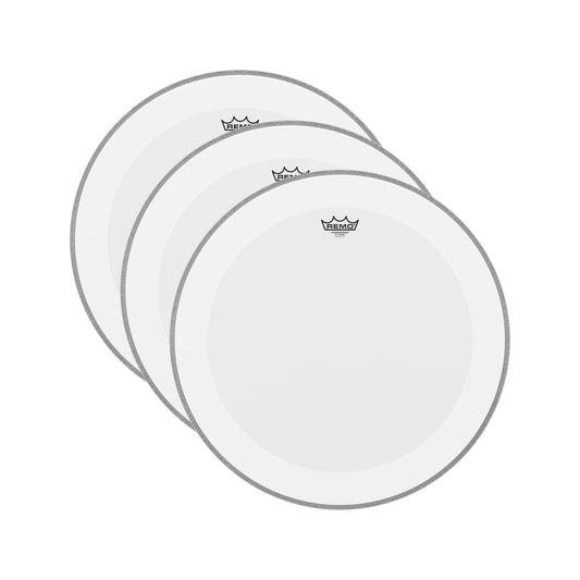 Remo 14" Powerstroke P4 Coated Drumhead (3 Pack Bundle) Drums and Percussion / Parts and Accessories / Heads