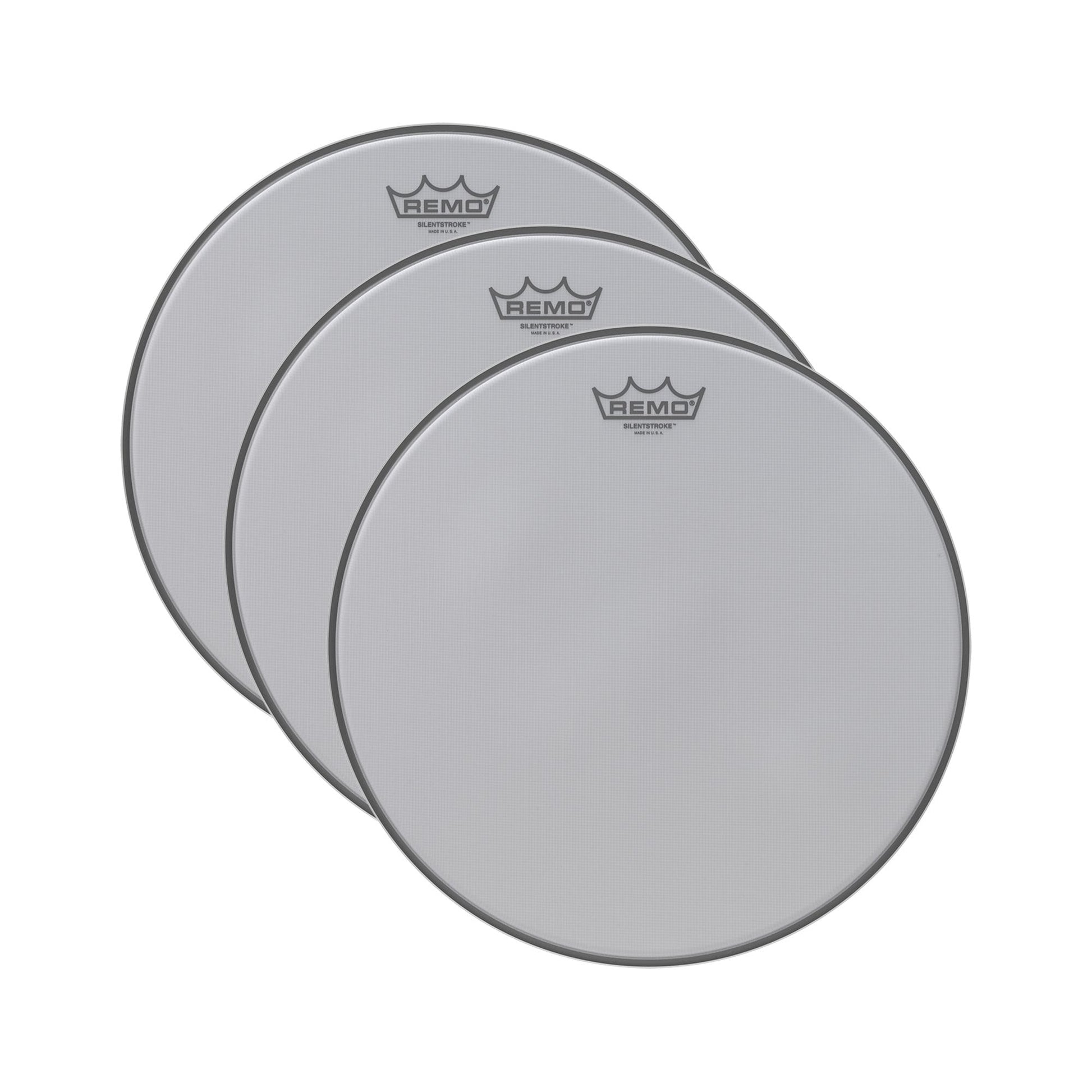 Remo 14" Silentstroke Drumhead (3 Pack Bundle) Drums and Percussion / Parts and Accessories / Heads
