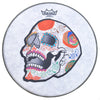 Remo 14" Skyndeep Candy Skull Suede Drumhead w/Dot Drums and Percussion / Parts and Accessories / Heads