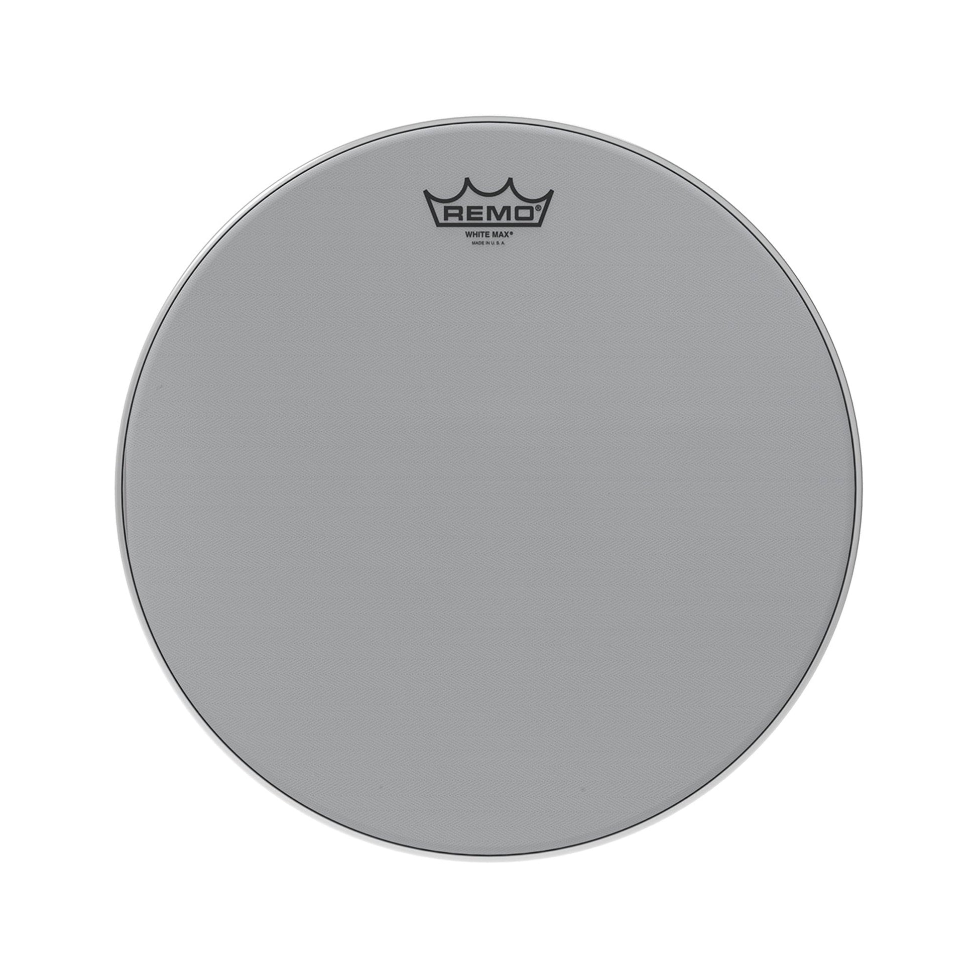 Remo 14" White Max Smooth White Crimped Marching Snare Drumhead Drums and Percussion / Parts and Accessories / Heads