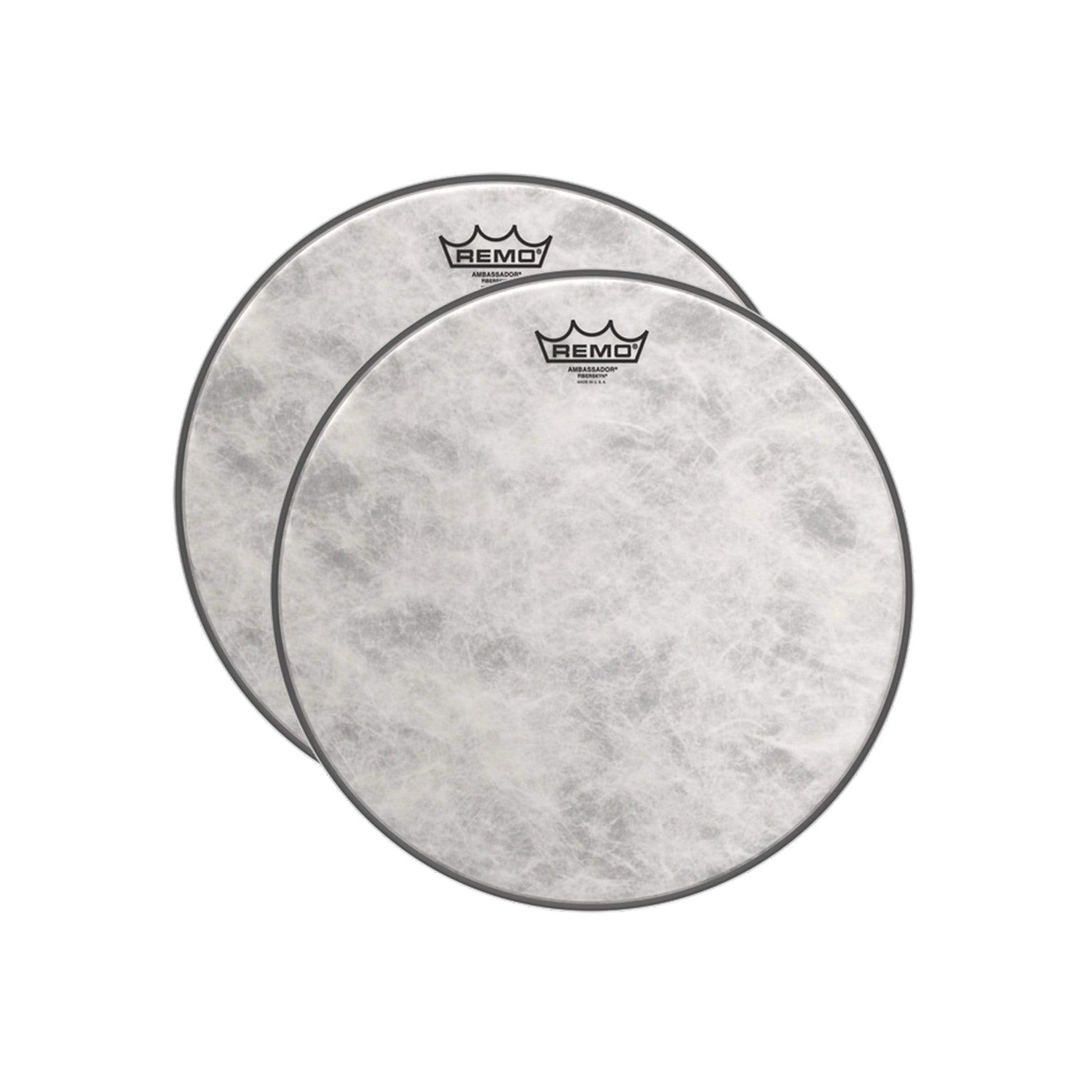 Remo 15" Ambassador Fiberskyn Drumhead (2 Pack Bundle) Drums and Percussion / Parts and Accessories / Heads