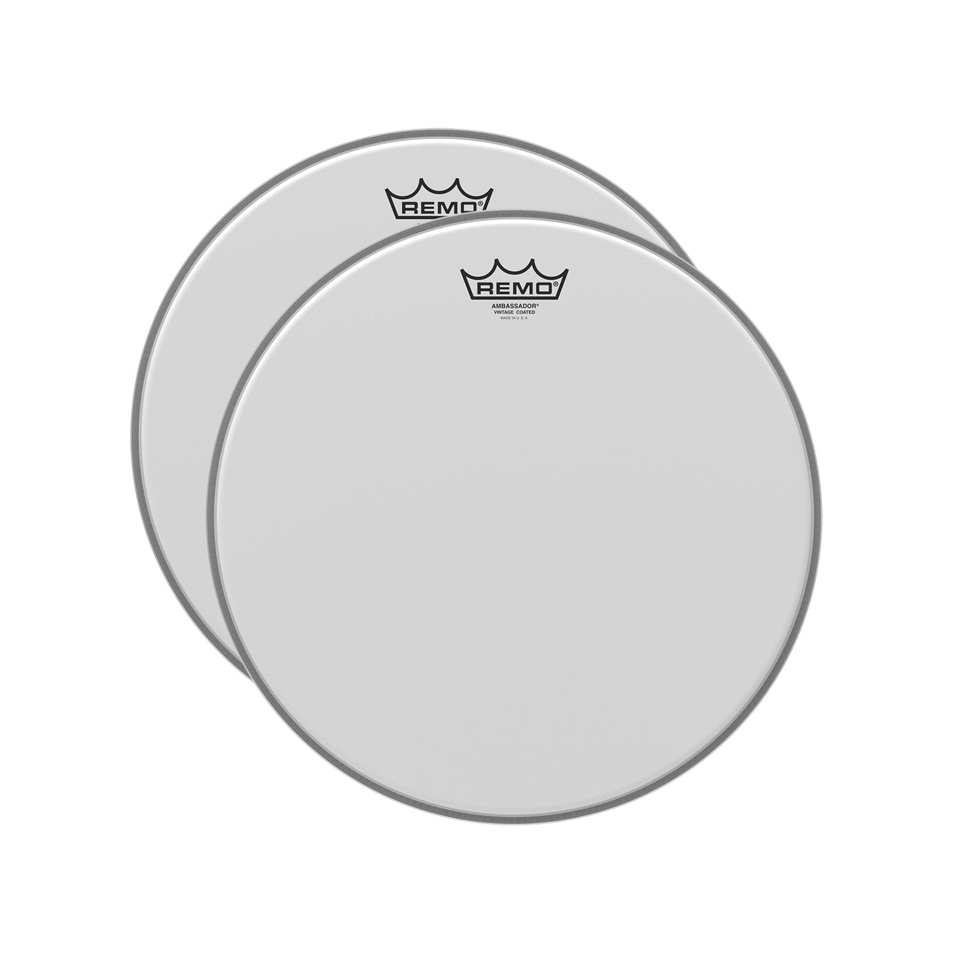 Remo 15" Ambassador Vintage Coated Drumhead (2 Pack Bundle) Drums and Percussion / Parts and Accessories / Heads