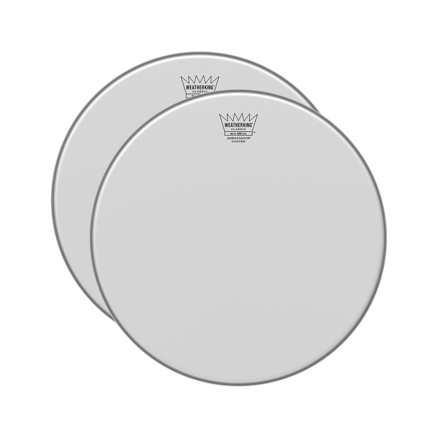 Remo 16" Ambassador Classic Coated Drumhead (2 Pack Bundle) Drums and Percussion / Parts and Accessories / Heads