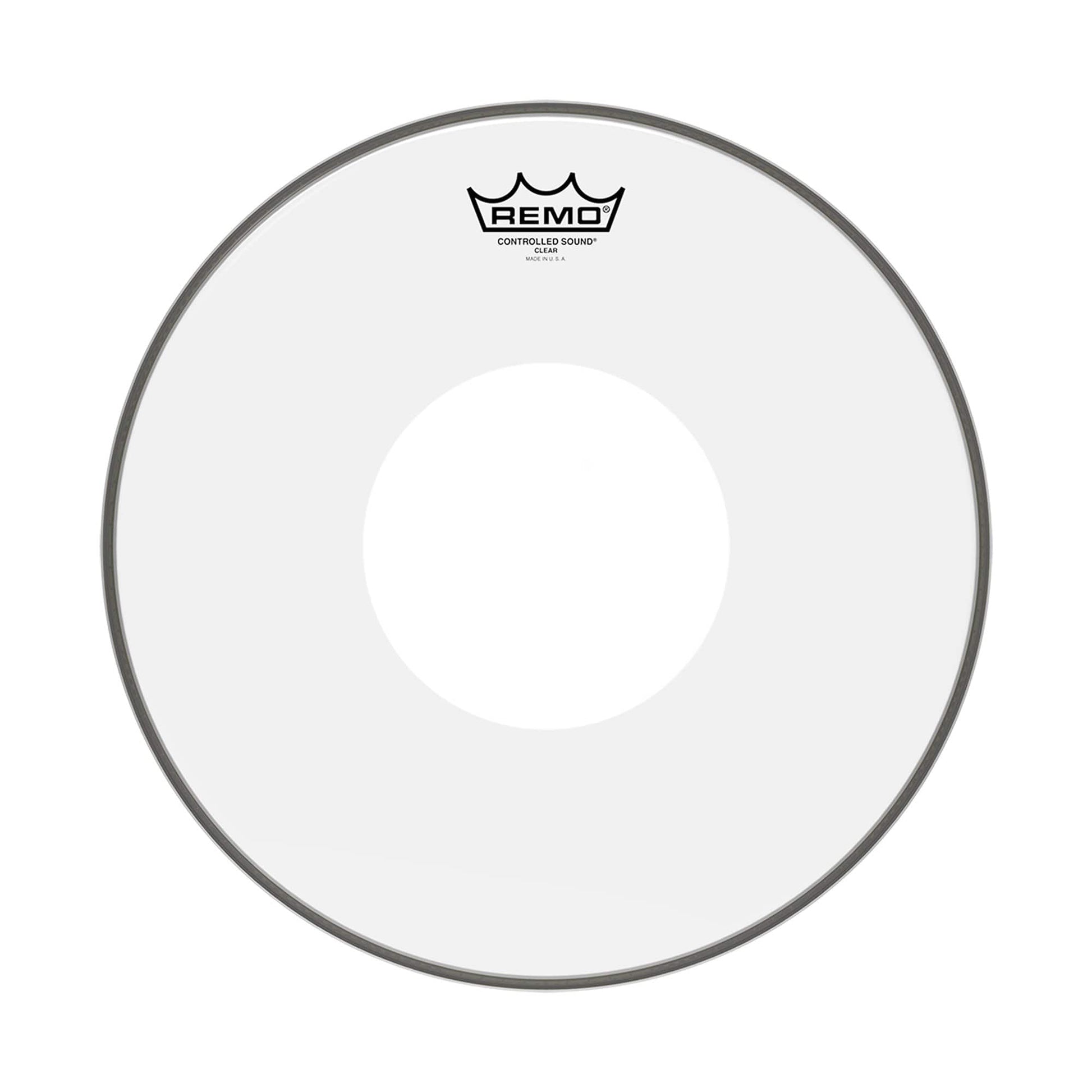 Remo 16" Controlled Sound Clear Drumhead w/Top White Dot Drums and Percussion / Parts and Accessories / Heads