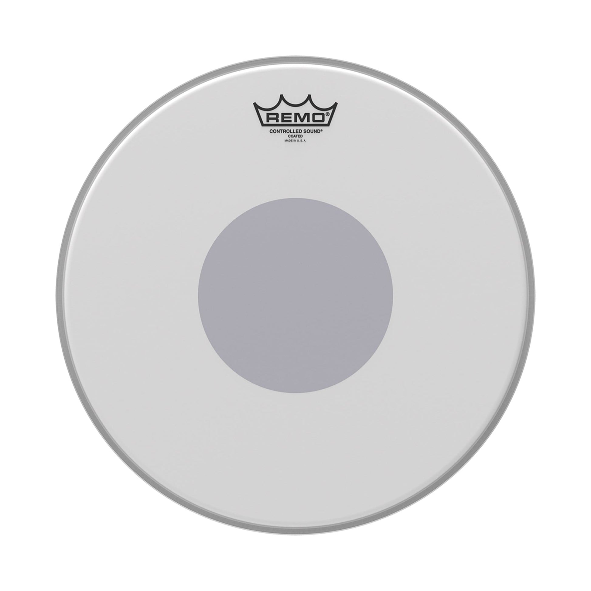 Remo 16" Controlled Sound Coated Drumhead w/Bottom Black Dot Drums and Percussion / Parts and Accessories / Heads