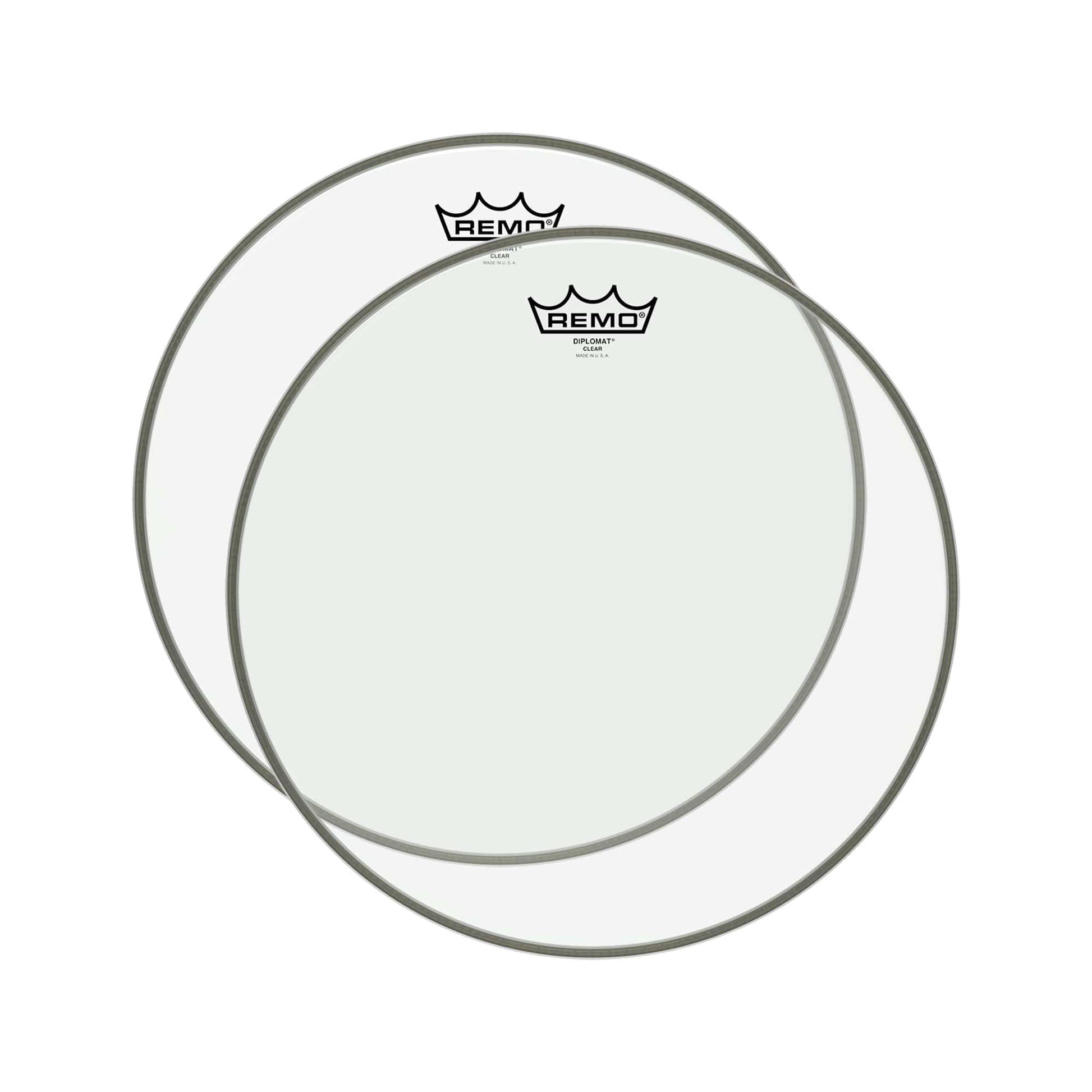 Remo 16" Diplomat Clear Drumhead (2 Pack Bundle) Drums and Percussion / Parts and Accessories / Heads