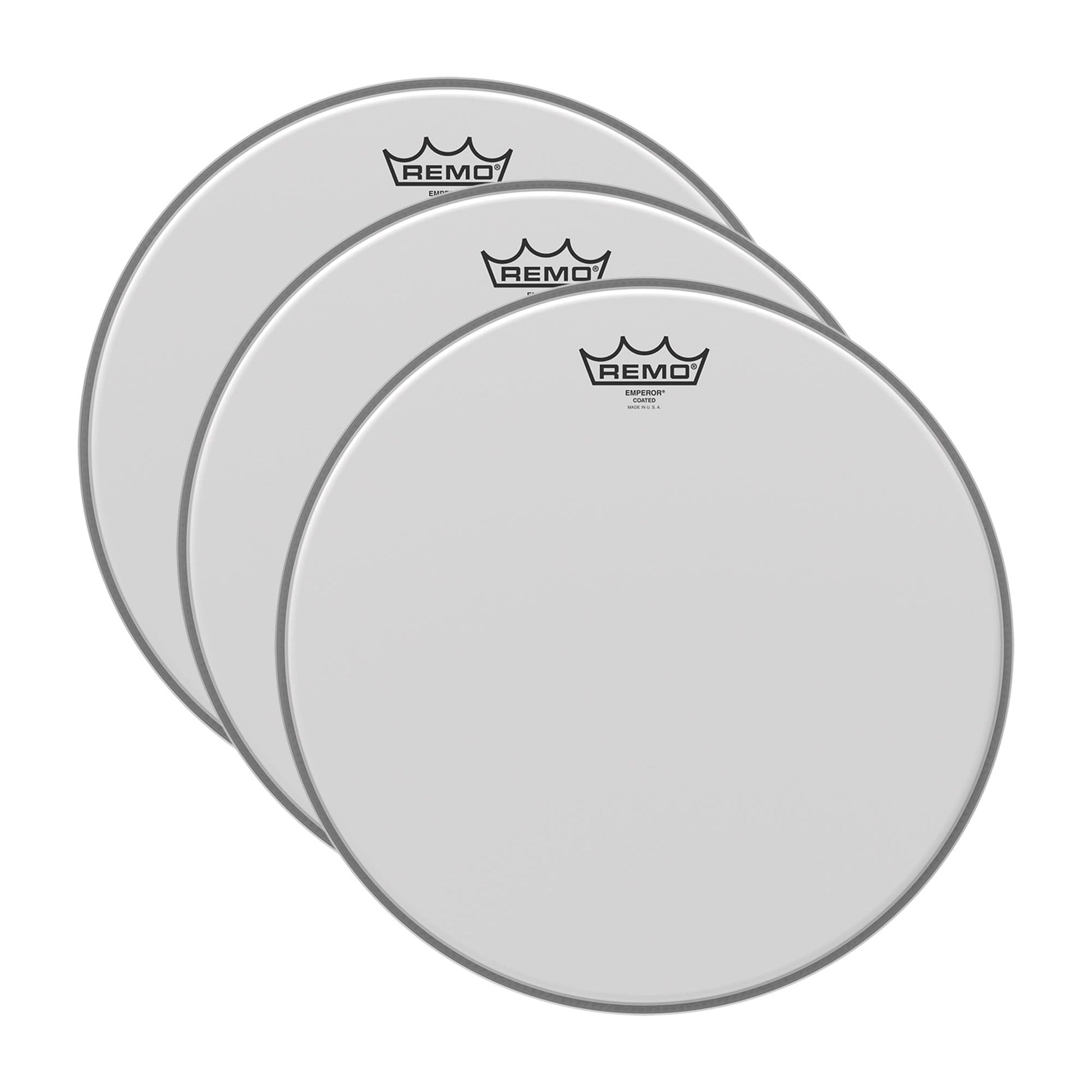 Remo 16" Emperor Coated Drumhead (3 Pack Bundle) Drums and Percussion / Parts and Accessories / Heads