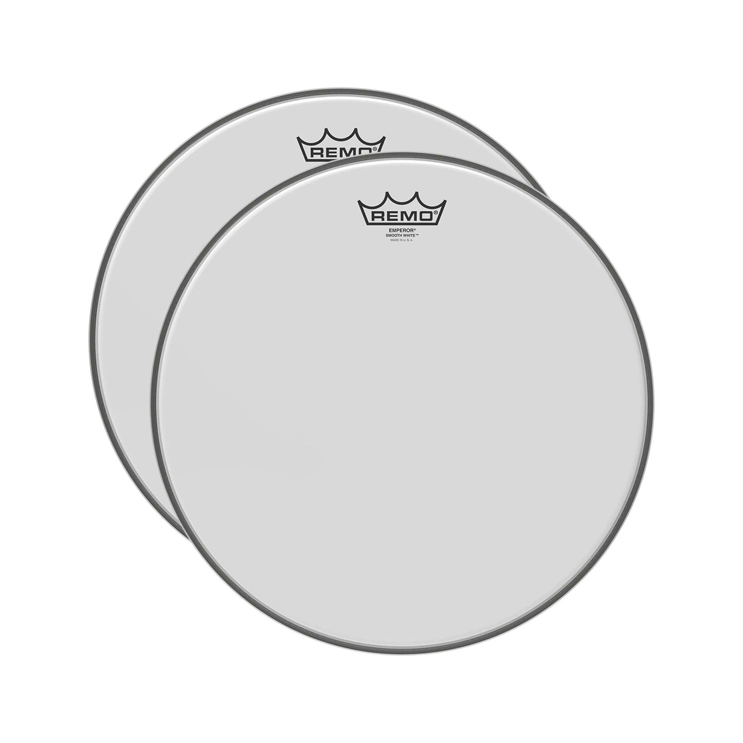 Remo 16" Emperor Smooth White Drumhead (2 Pack Bundle) Drums and Percussion / Parts and Accessories / Heads
