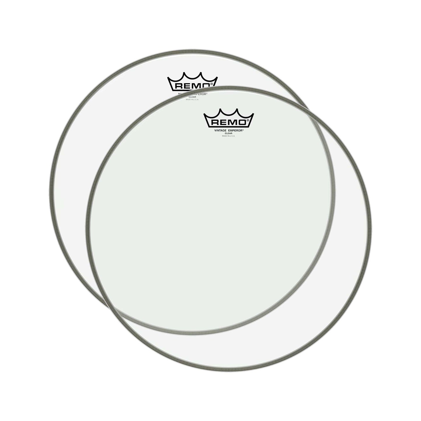 Remo 16" Emperor Vintage Clear Drumhead (2 Pack Bundle) Drums and Percussion / Parts and Accessories / Heads
