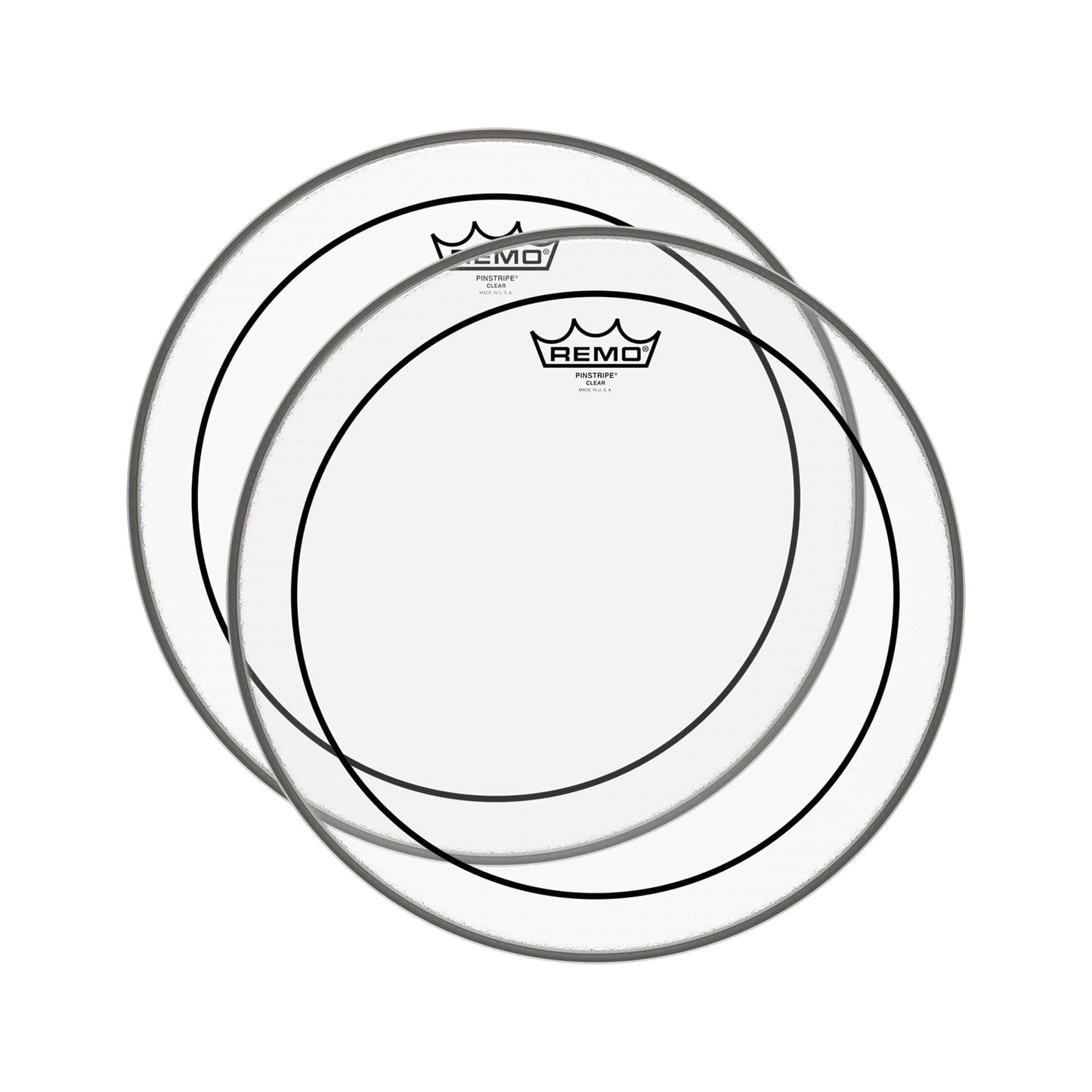 Remo 16" Pinstripe Clear Drumhead (2 Pack Bundle) Drums and Percussion / Parts and Accessories / Heads
