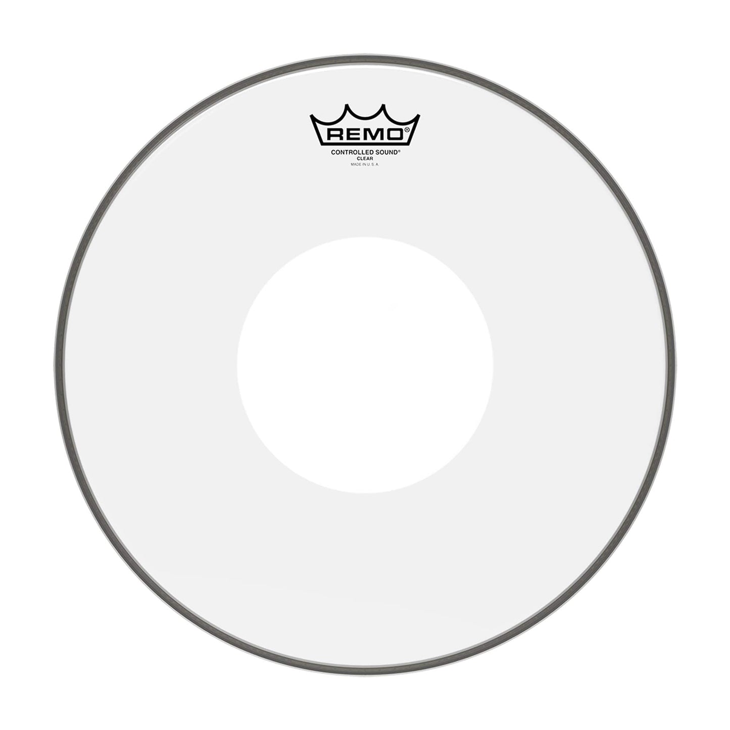Remo 18" Controlled Sound Clear Drumhead w/Top White Dot Drums and Percussion / Parts and Accessories / Heads