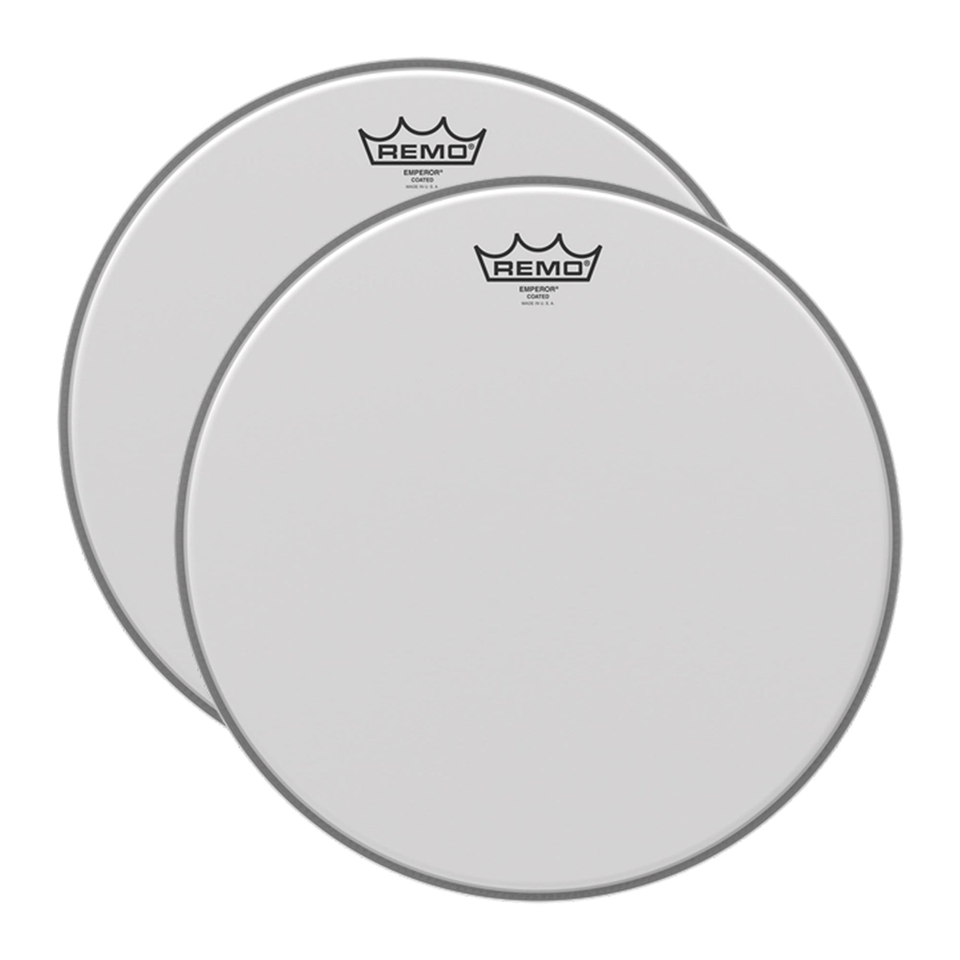 Remo 18" Emperor Coated Bass Drumhead (2 Pack Bundle) Drums and Percussion / Parts and Accessories / Heads
