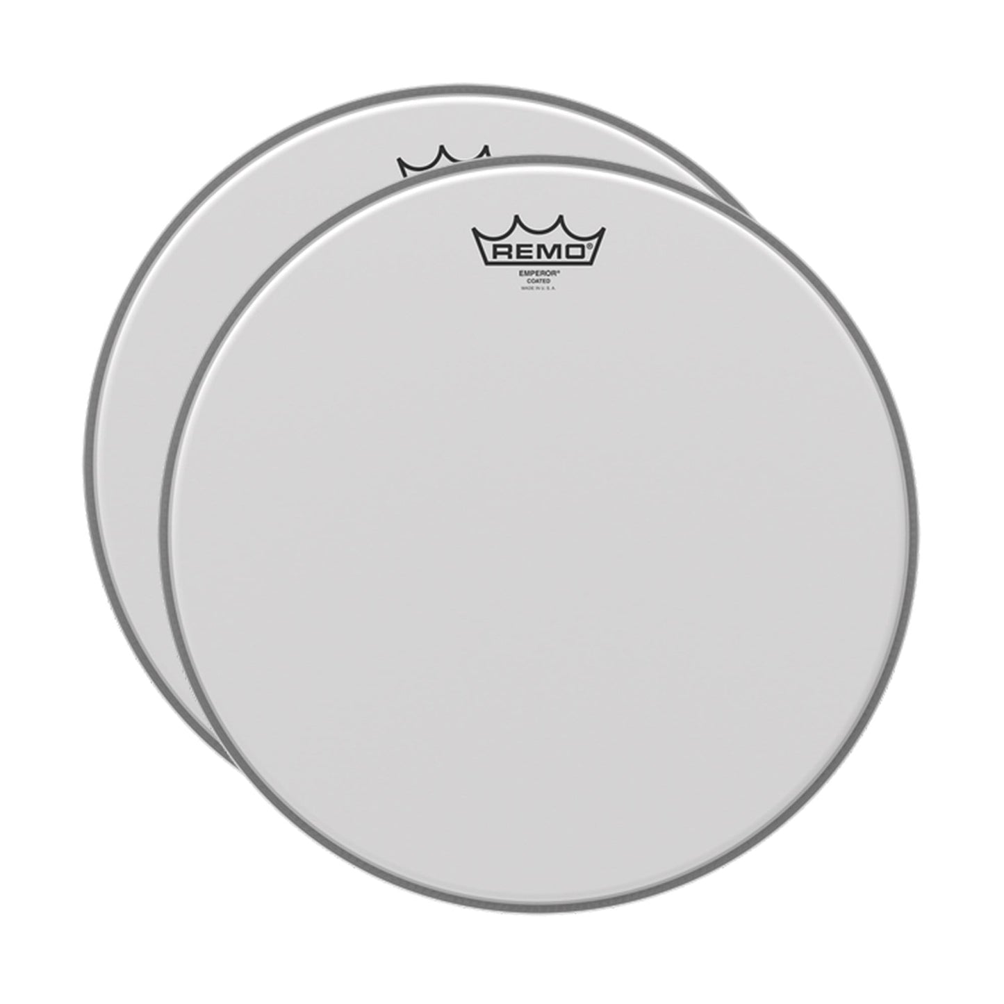 Remo 18" Emperor Coated Drumhead (2 Pack Bundle) Drums and Percussion / Parts and Accessories / Heads