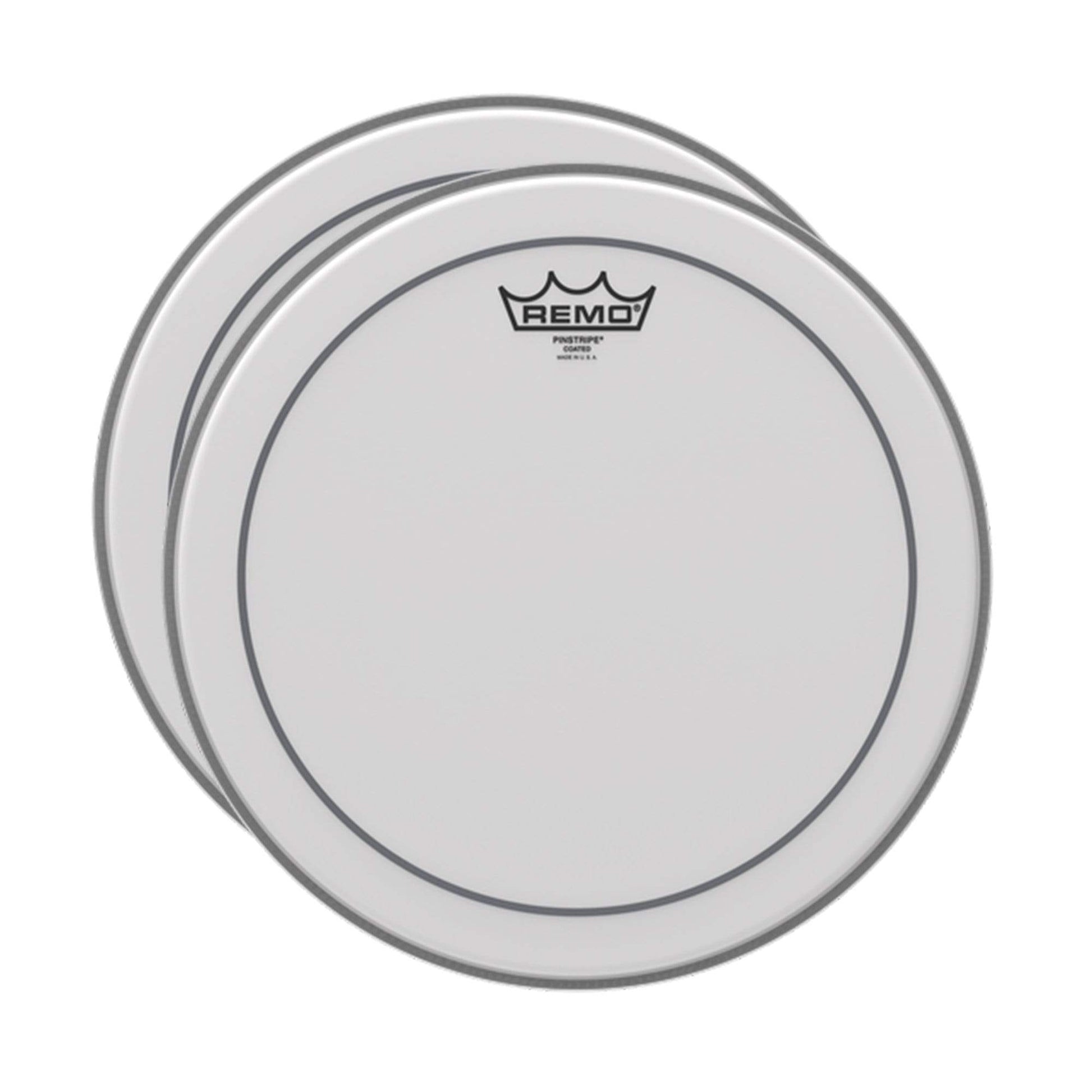 Remo 18" Pinstripe Coated Drumhead (2 Pack Bundle) Drums and Percussion / Parts and Accessories / Heads