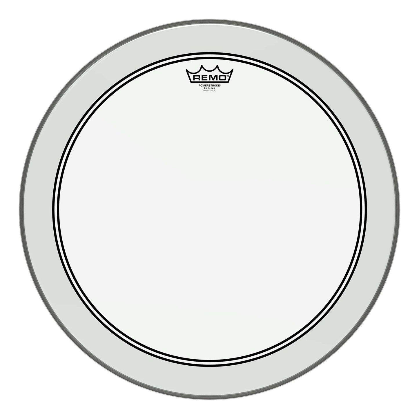 Remo 18" Powerstroke 3 Clear Bass Drumhead Drums and Percussion / Parts and Accessories / Heads