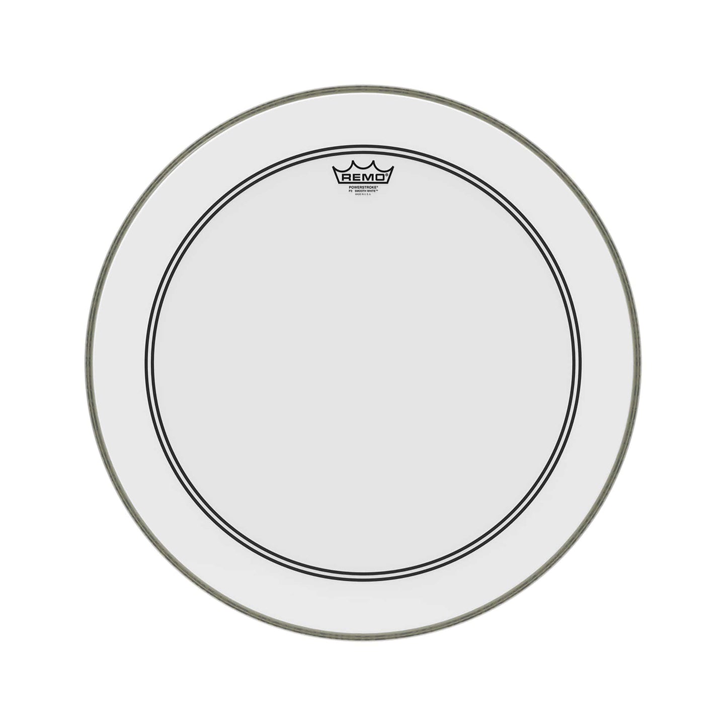 Remo 18" Powerstroke P3 Smooth White Bass Drumhead Drums and Percussion / Parts and Accessories / Heads