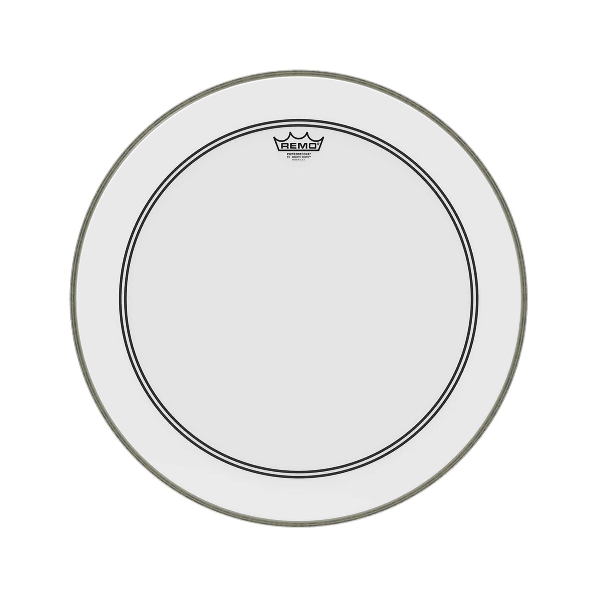 Remo 18" Powerstroke P3 Smooth White Bass Drumhead Drums and Percussion / Parts and Accessories / Heads