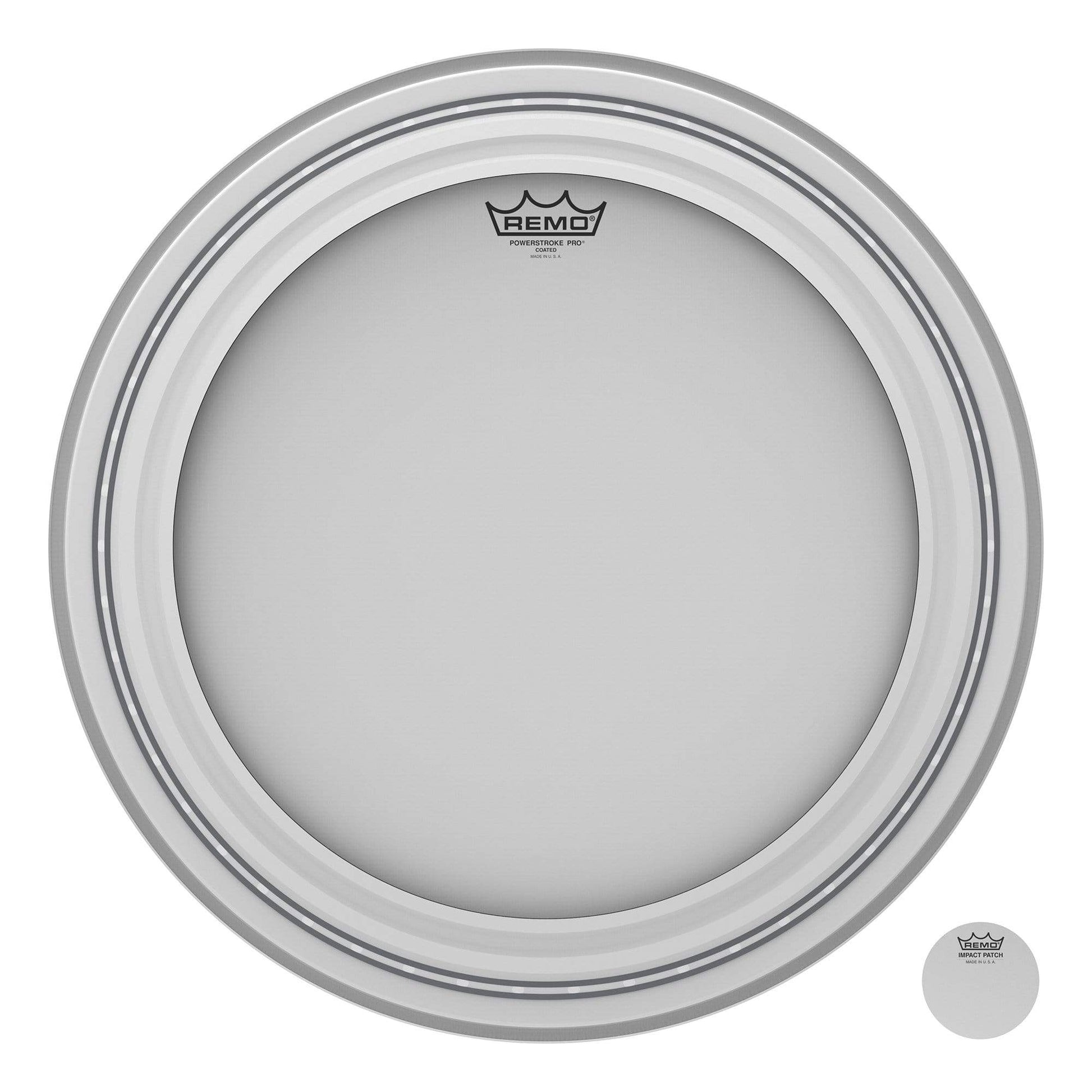 Remo 20" Powerstroke Pro Coated Bass Drumhead Drums and Percussion / Parts and Accessories / Heads