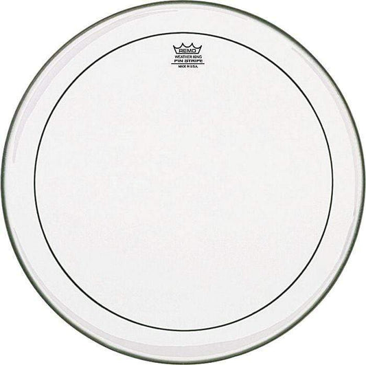 Remo 22" Pinstripe Clear Bass Drumhead Drums and Percussion / Parts and Accessories / Heads