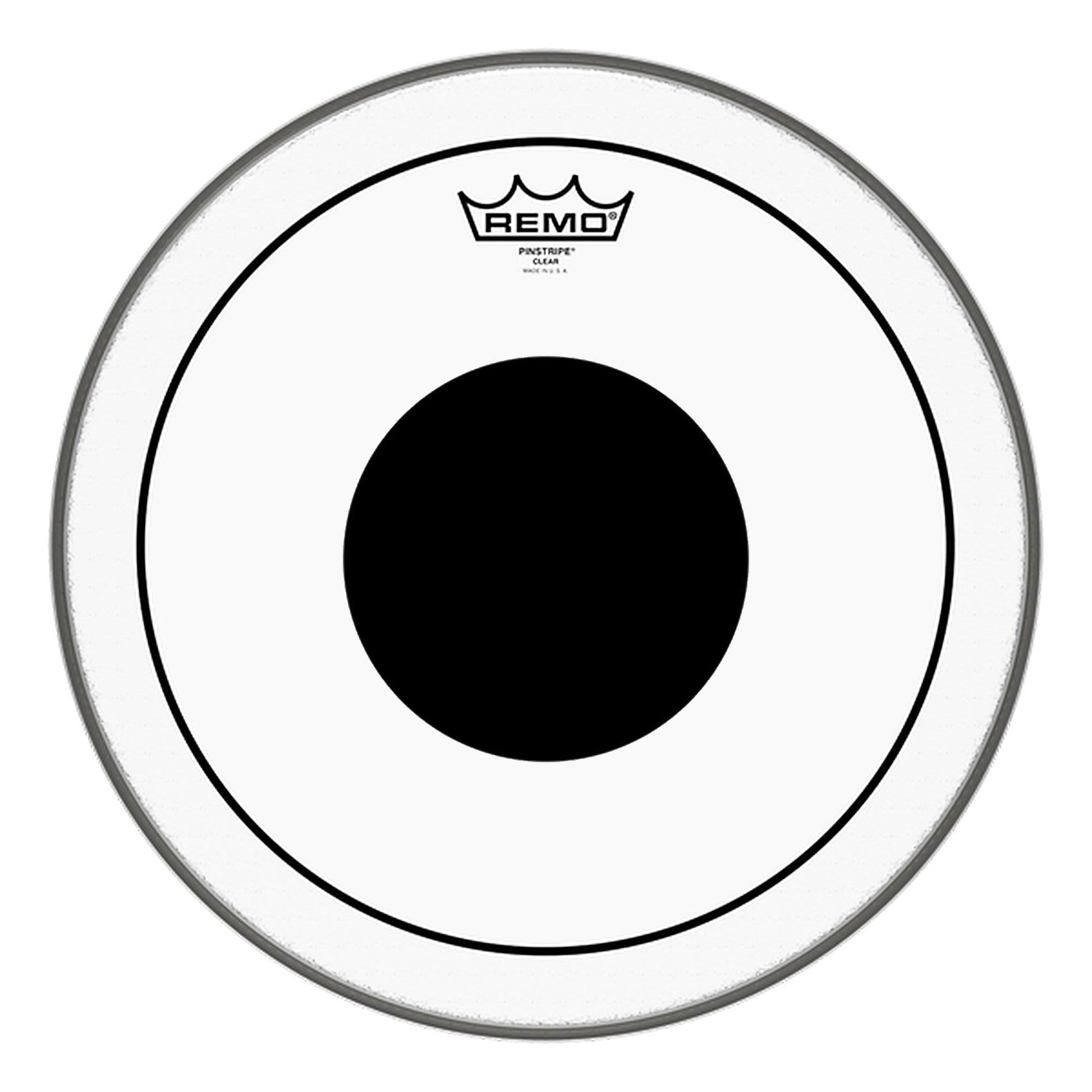 Remo 22" Pinstripe Clear Bass Drumhead w/Dot Drums and Percussion / Parts and Accessories / Heads