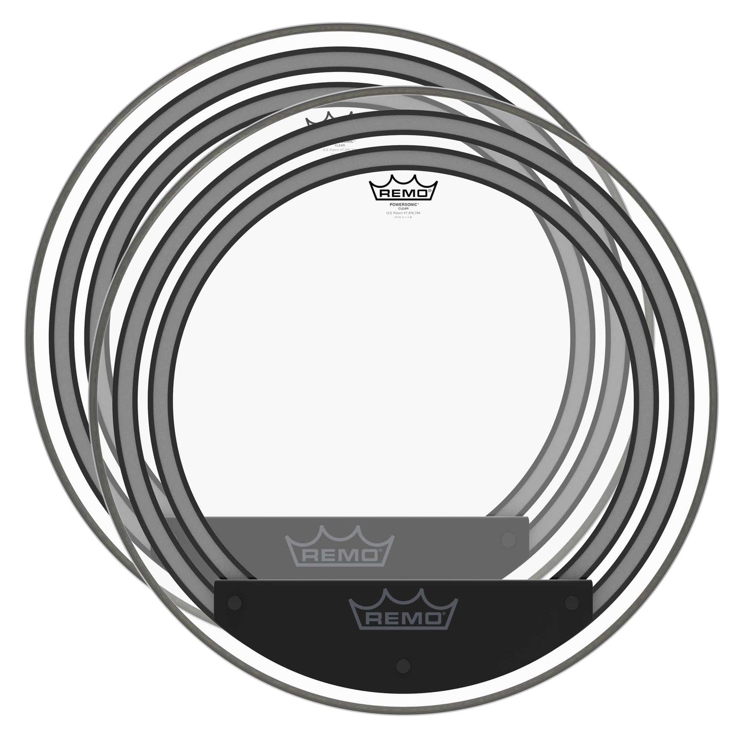Remo 22" Powersonic Clear Bass Drumhead (2 Pack Bundle) Drums and Percussion / Parts and Accessories / Heads