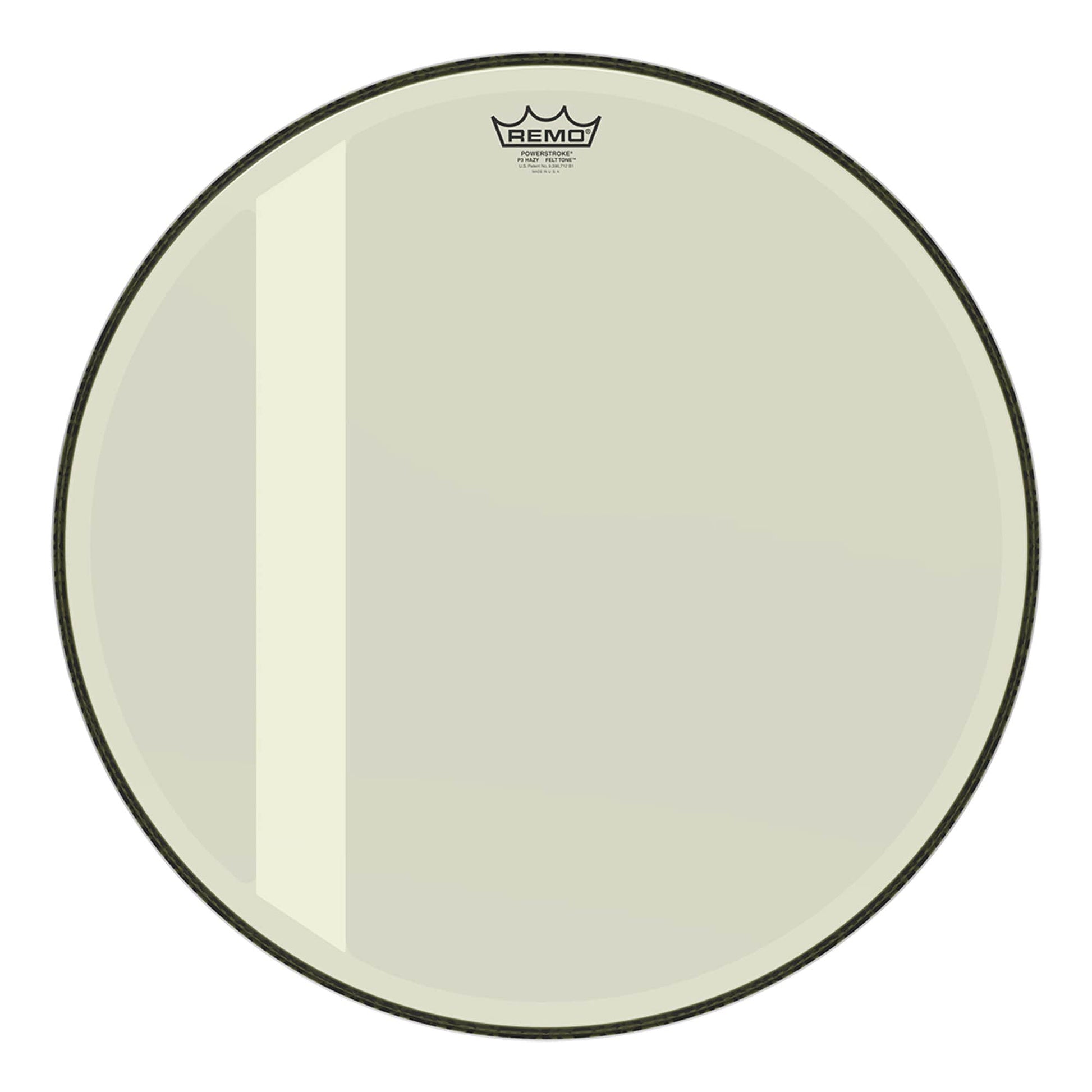 Remo 22" Powerstroke 3 Hazy Felt Tone Bass Drumhead Drums and Percussion / Parts and Accessories / Heads