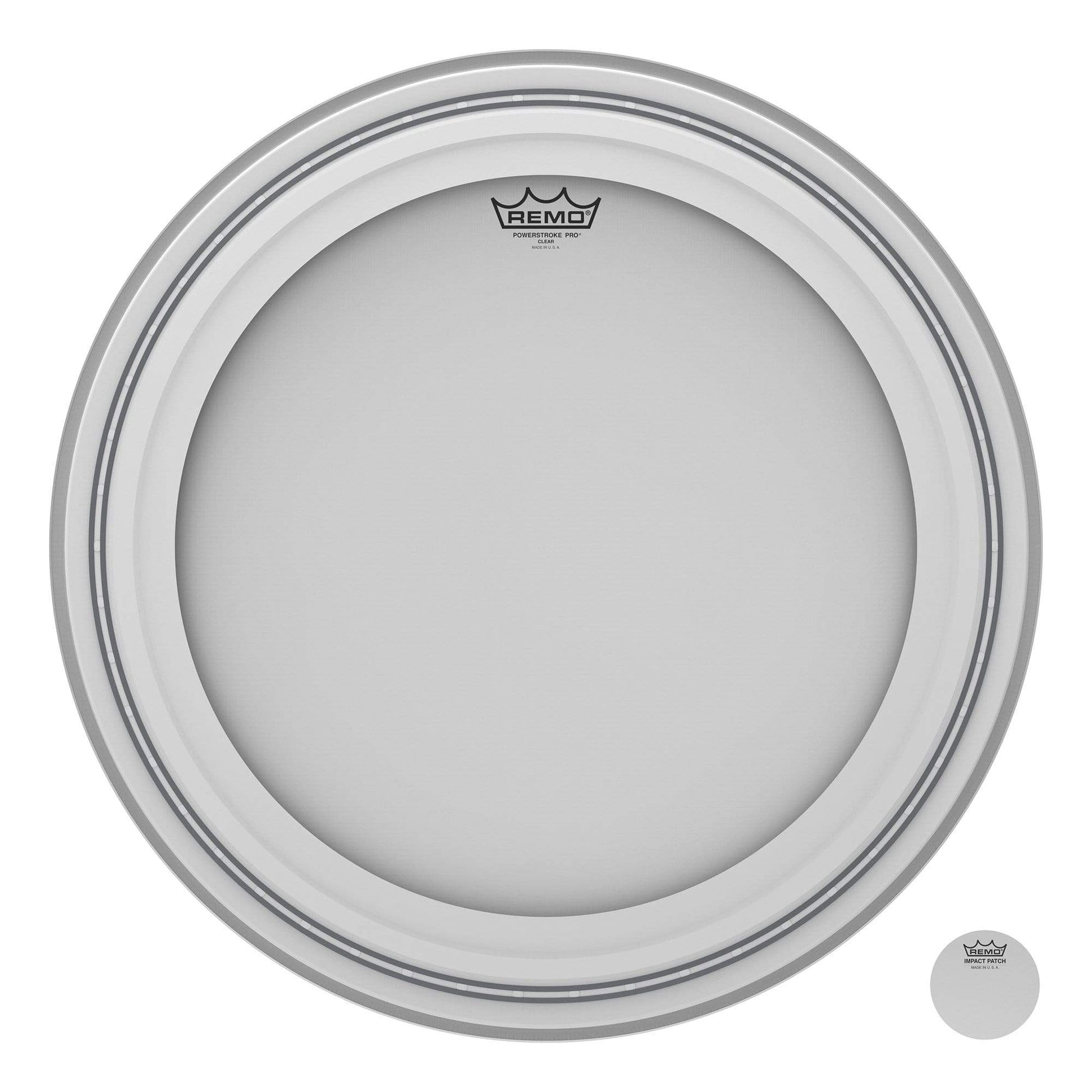 Remo 22" Powerstroke Pro Coated Bass Drumhead Drums and Percussion / Parts and Accessories / Heads