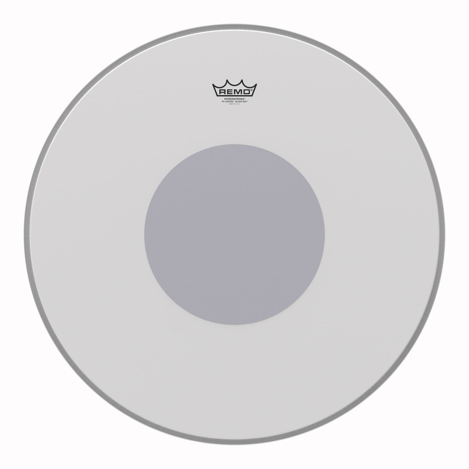 Remo 23" Powerstroke P3 Coated Bass Drumhead w/Bottom Black Dot Drums and Percussion / Parts and Accessories / Heads