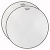 Remo 24" Powerstroke 3 P3 White Suede Bass Drumhead (2 Pack Bundle) Drums and Percussion / Parts and Accessories / Heads
