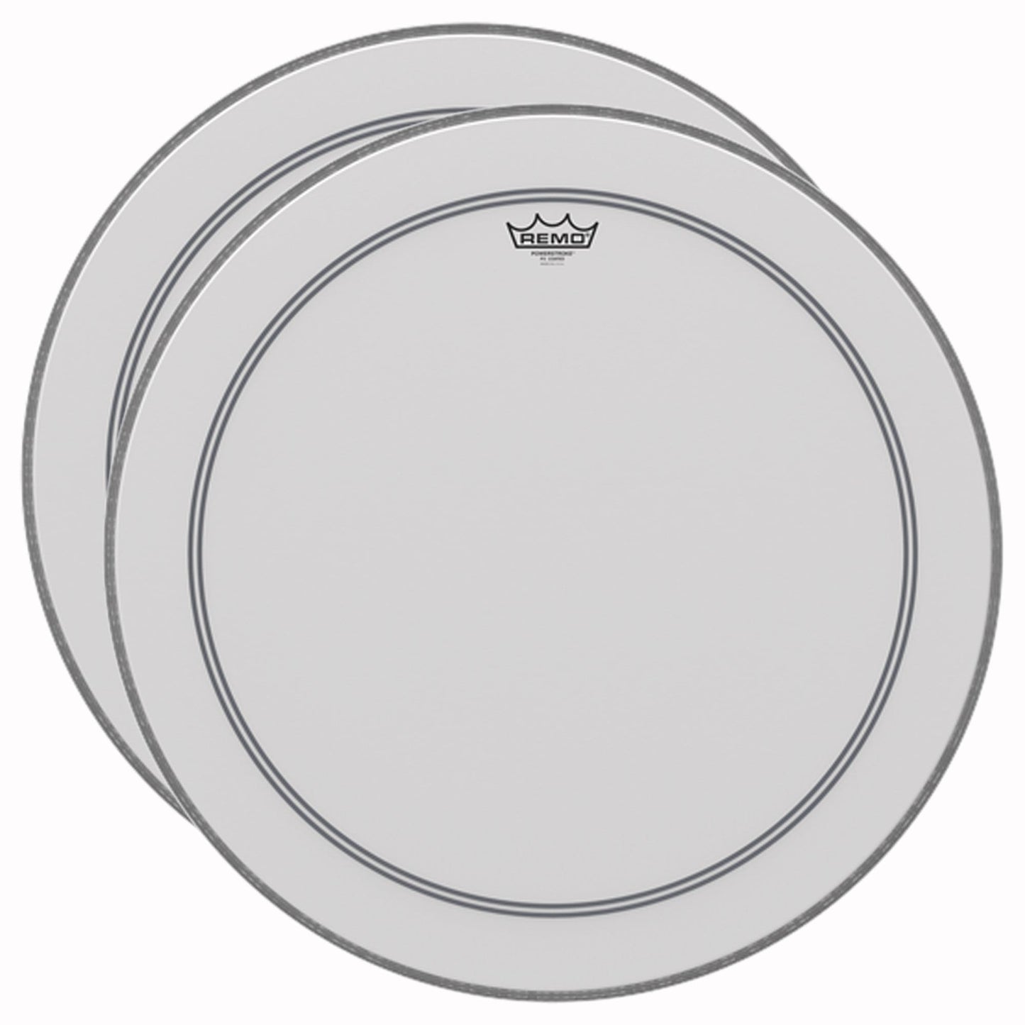 Remo 24" Powerstroke P3 Coated Bass Drumhead (2 Pack Bundle) Drums and Percussion / Parts and Accessories / Heads