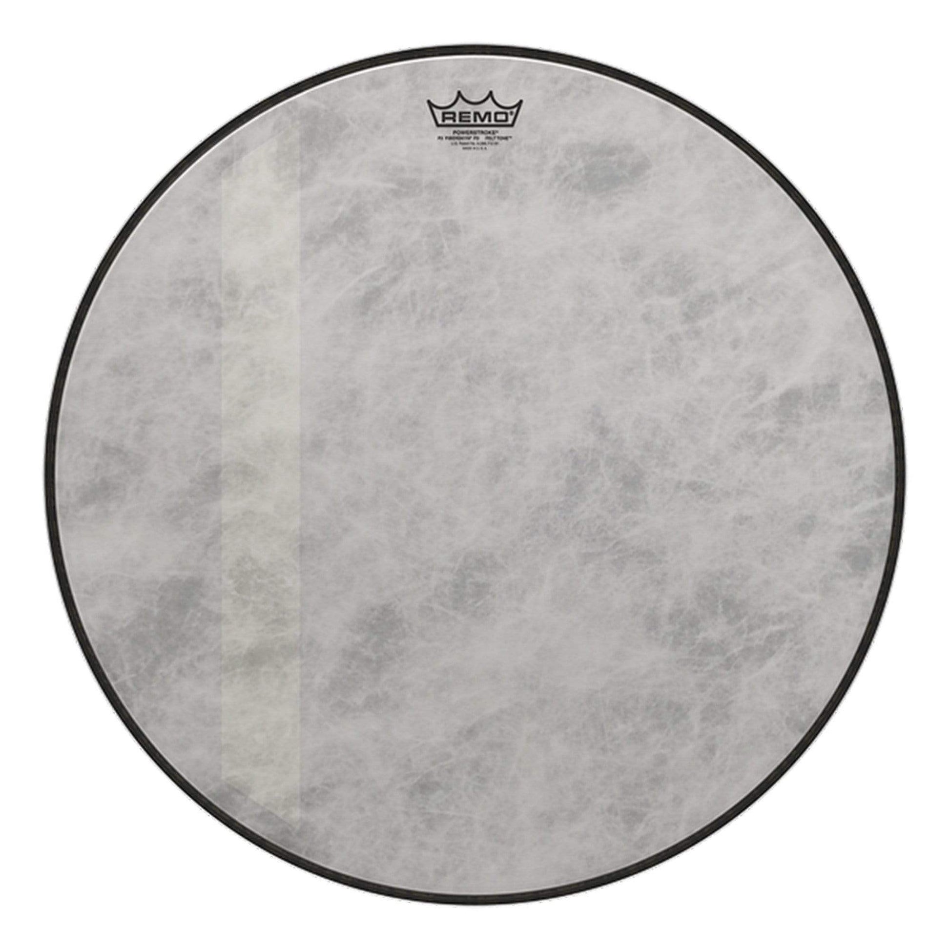 Remo 26" Powerstroke 3 Fiberskyn Diplomat Felt Tone Bass Drumhead Drums and Percussion / Parts and Accessories / Heads