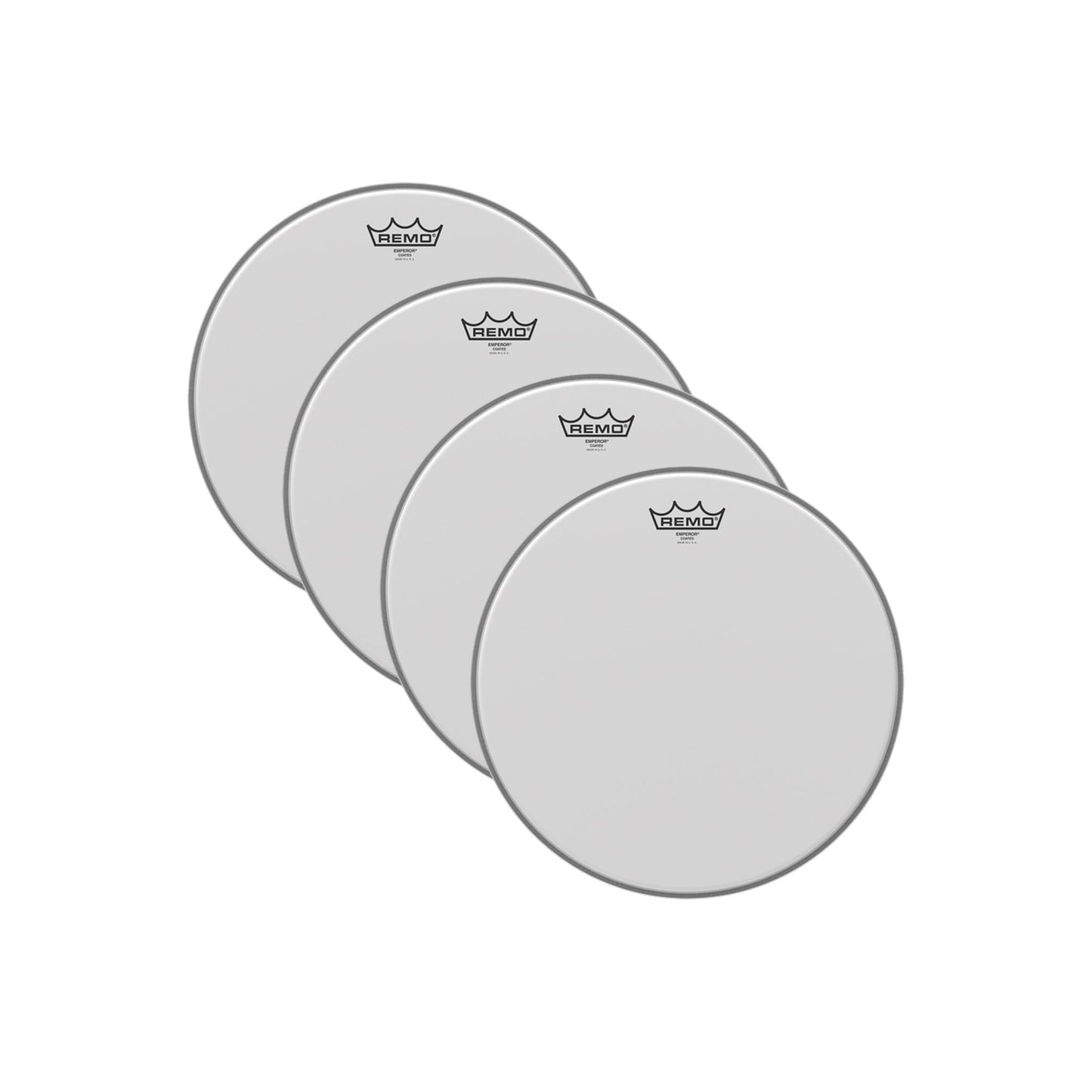 Remo 8" Emperor Coated Drumhead (4 Pack Bundle) Drums and Percussion / Parts and Accessories / Heads