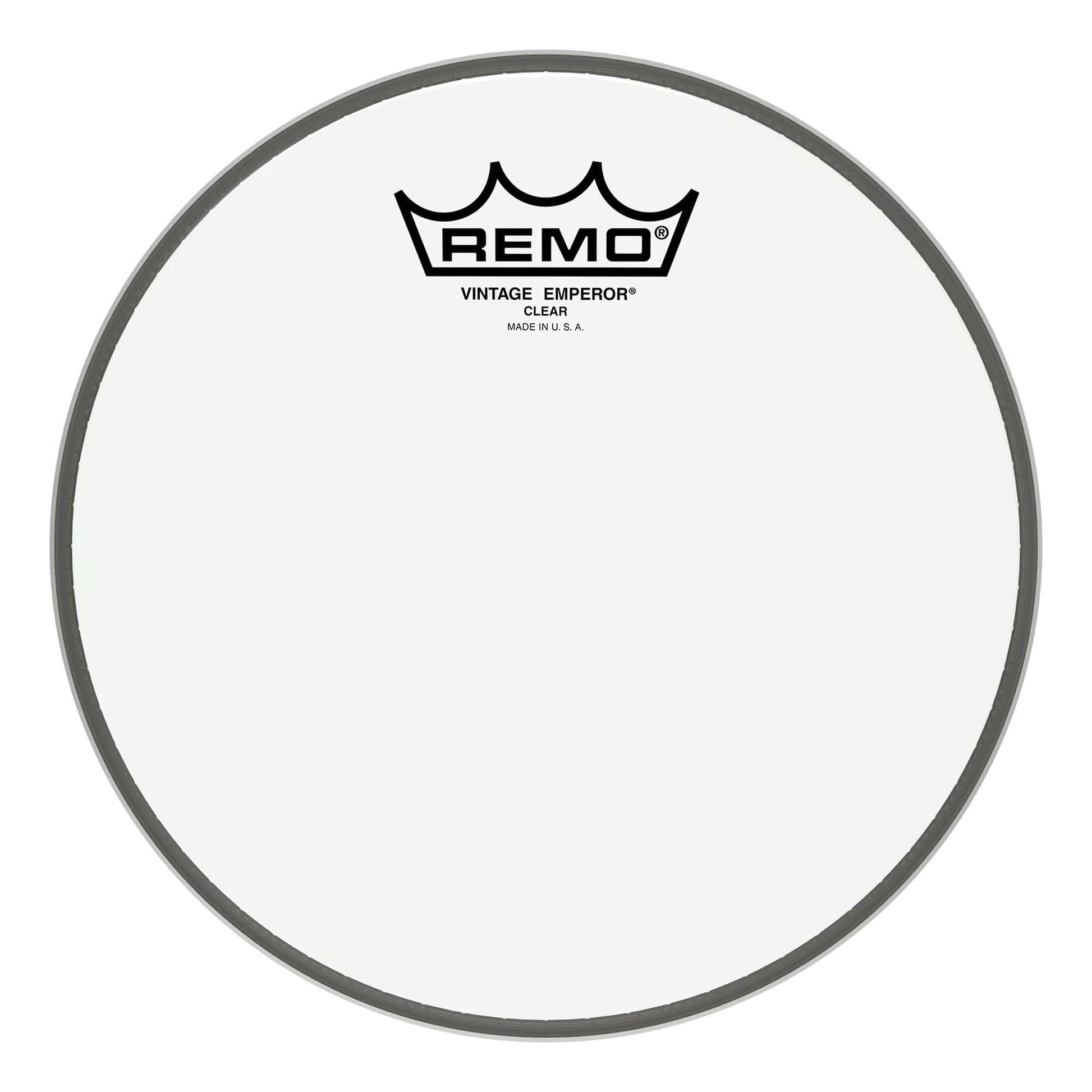 Remo 8" Emperor Vintage Clear Drumhead Drums and Percussion / Parts and Accessories / Heads