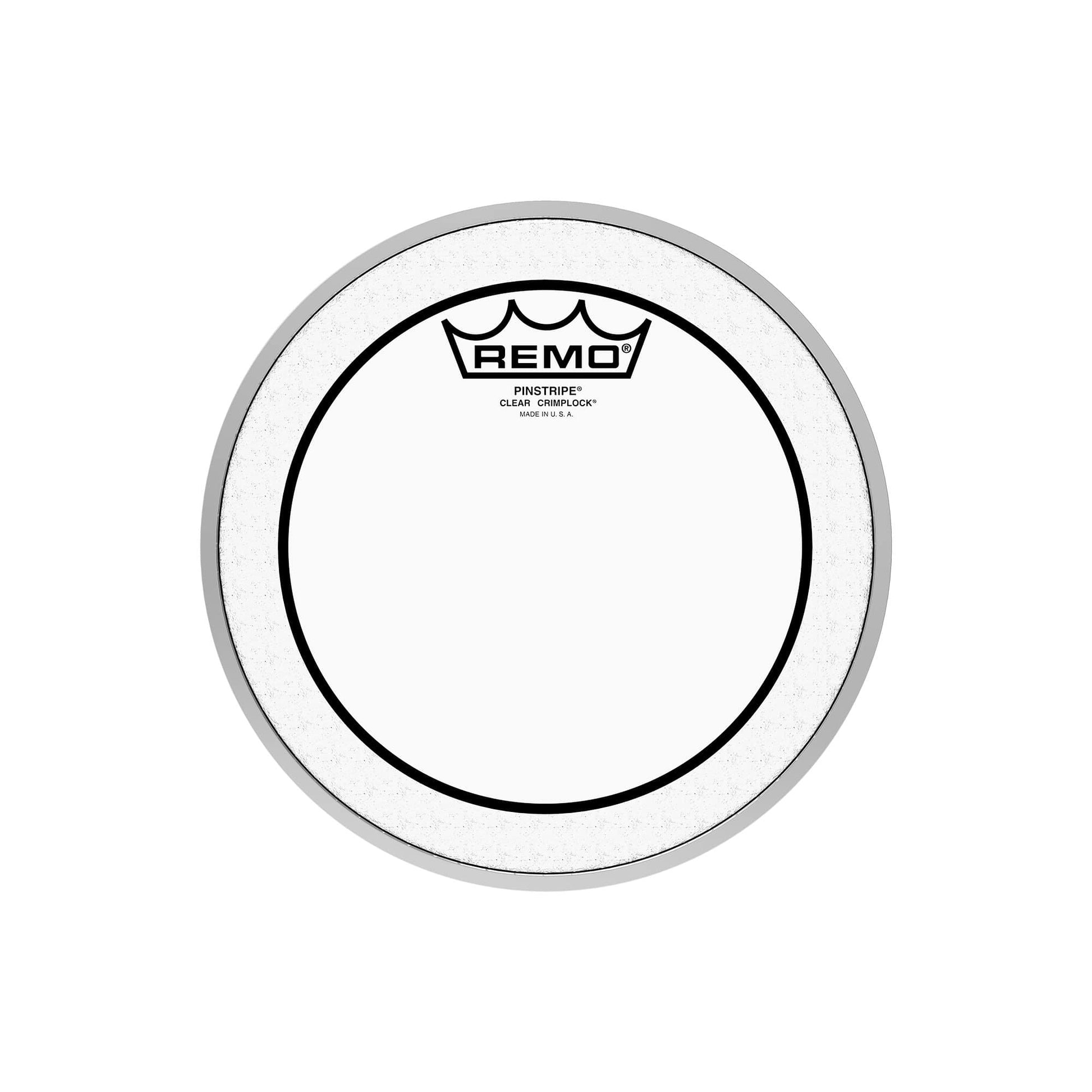 Remo 8" Pinstripe Crimplock Clear Tenor Drumhead Drums and Percussion / Parts and Accessories / Heads