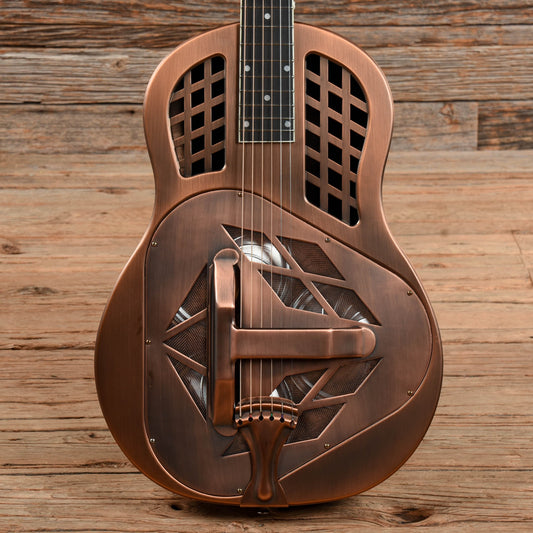 Republic Tri-Cone Resonator Copper Acoustic Guitars / Resonator