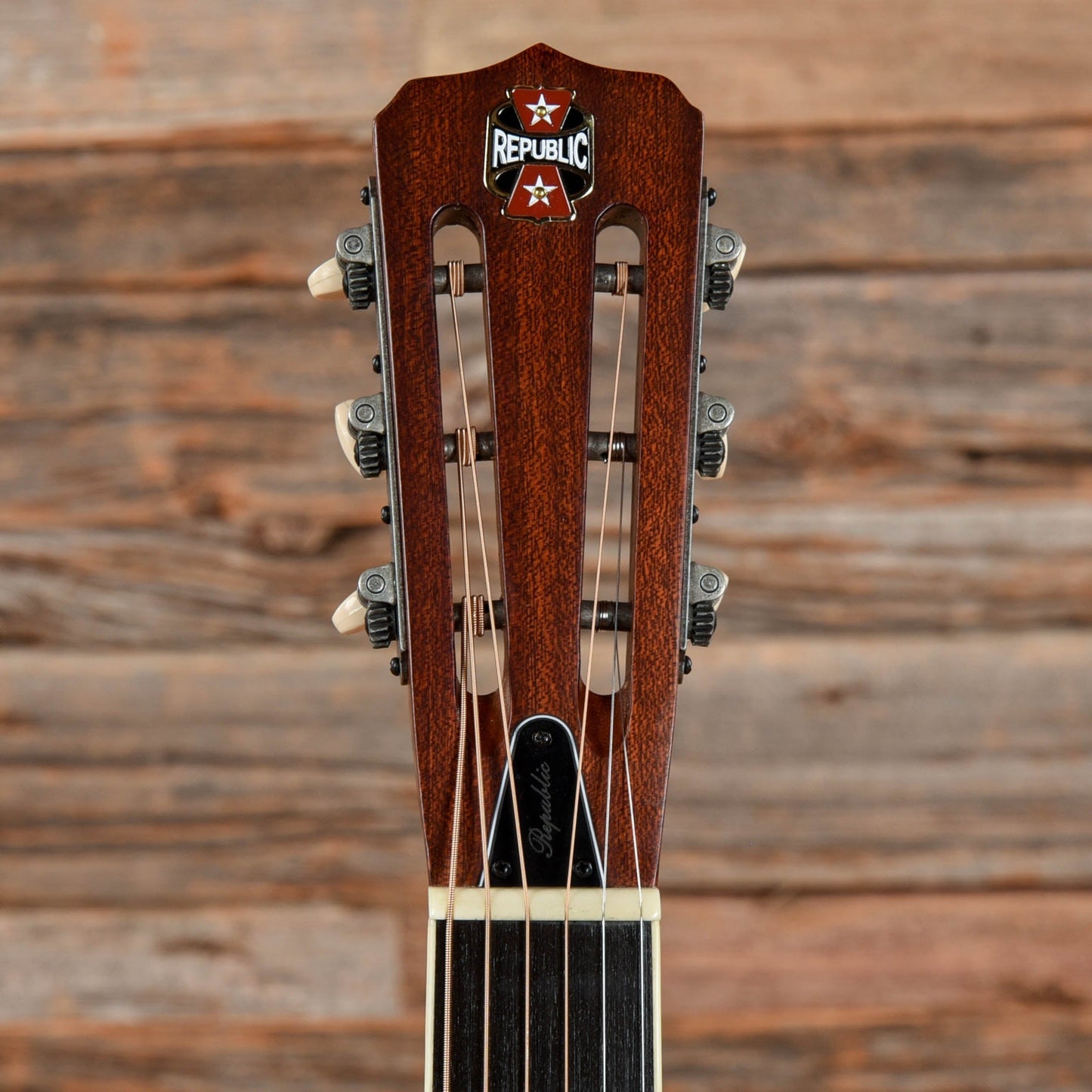 Republic Tri-Cone Resonator Copper Acoustic Guitars / Resonator