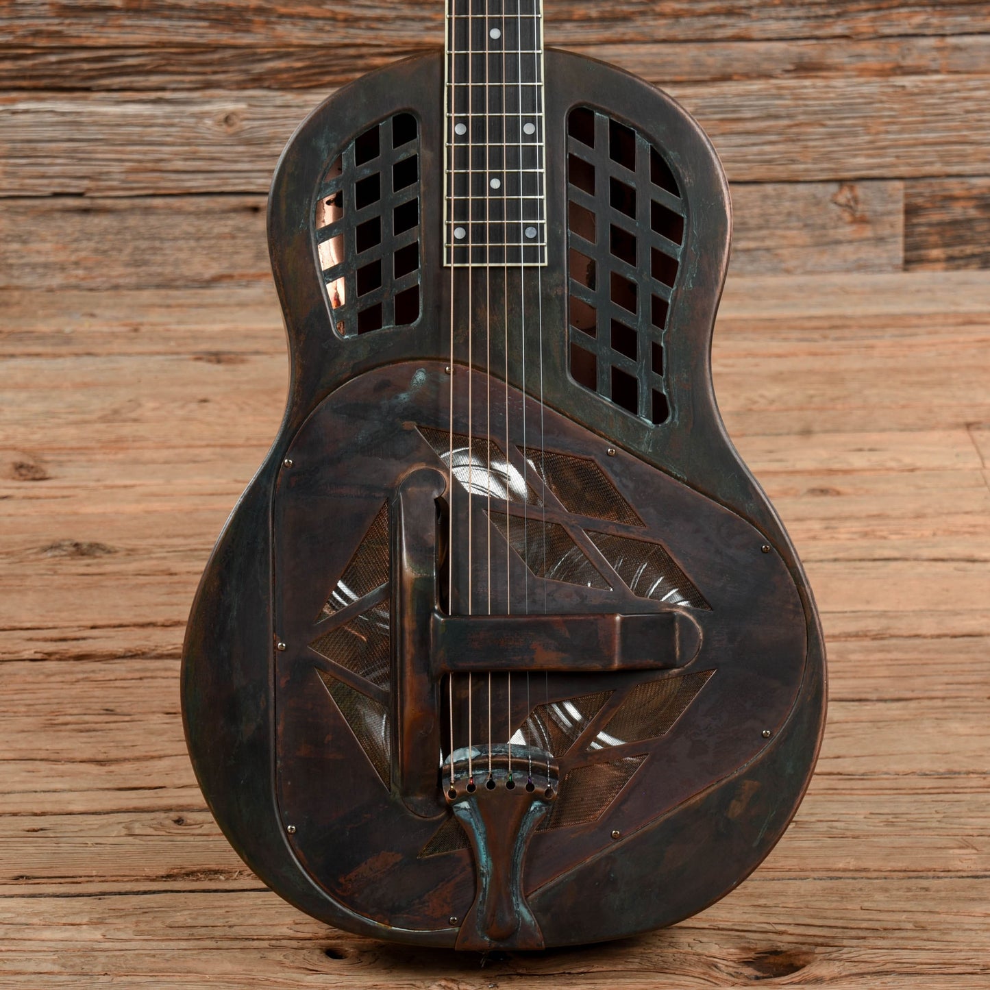 Republic Tri-Cone Resonator Rust Acoustic Guitars / Resonator