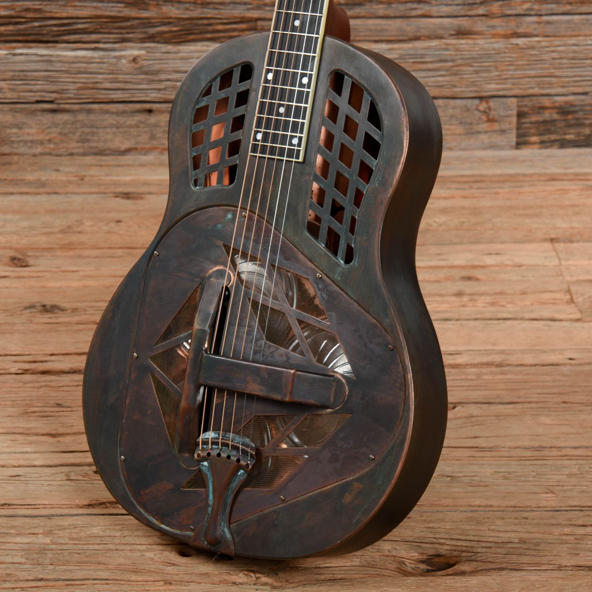 Republic Tri-Cone Resonator Rust Acoustic Guitars / Resonator