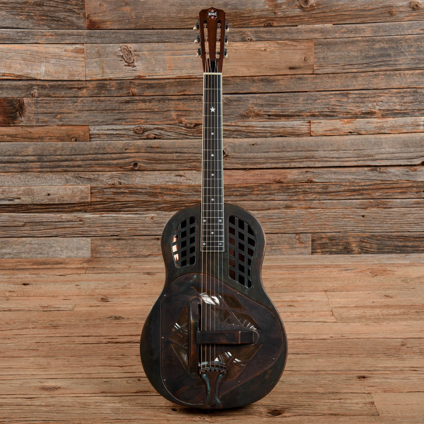 Republic Tri-Cone Resonator Rust Acoustic Guitars / Resonator