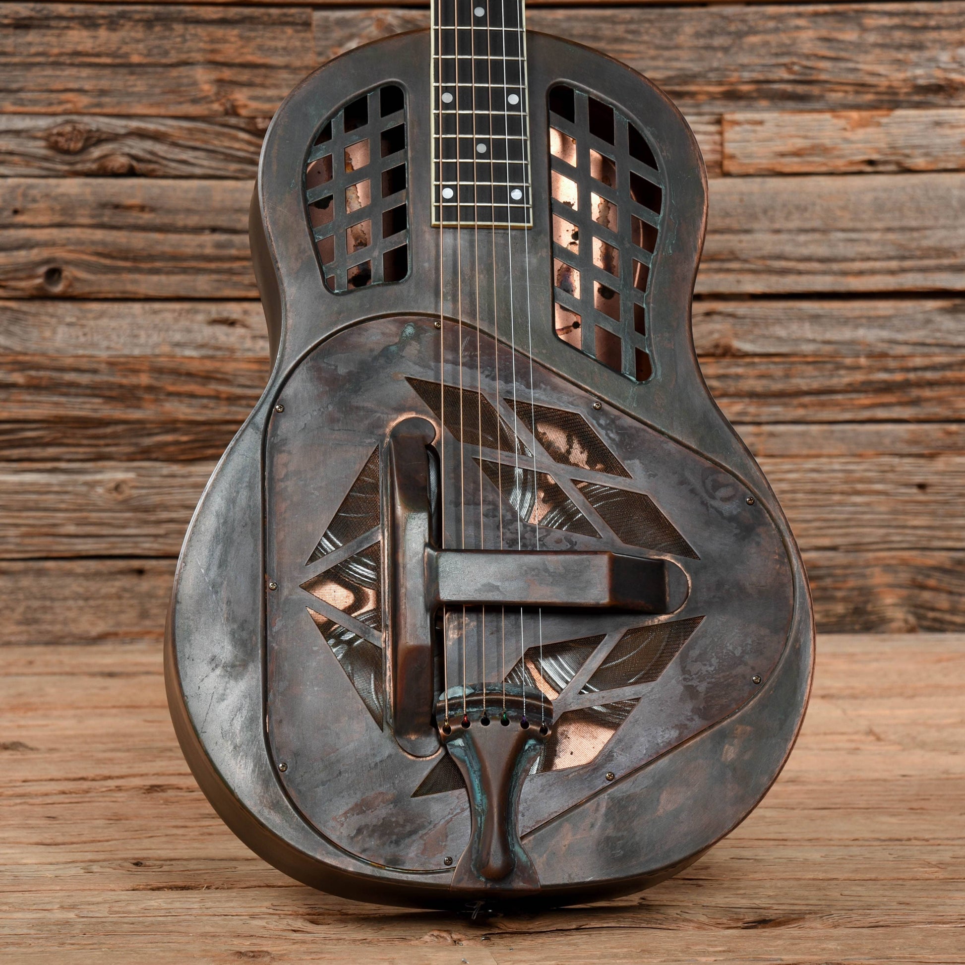 Republic Tri-Cone Resonator Rust Acoustic Guitars / Resonator