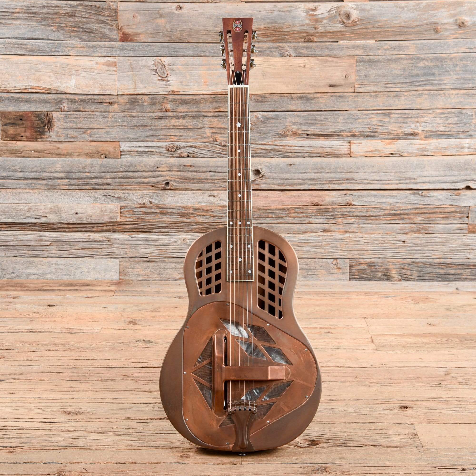 Republic Tricone Classic Antique Copper Acoustic Guitars / Resonator